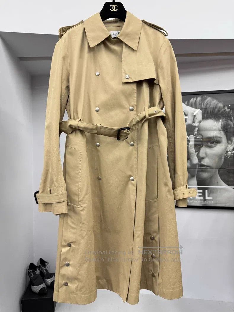 Dior Dior Khaki windbreaker jacket Size S / US 4 / IT 40 - 1 Thumbnail