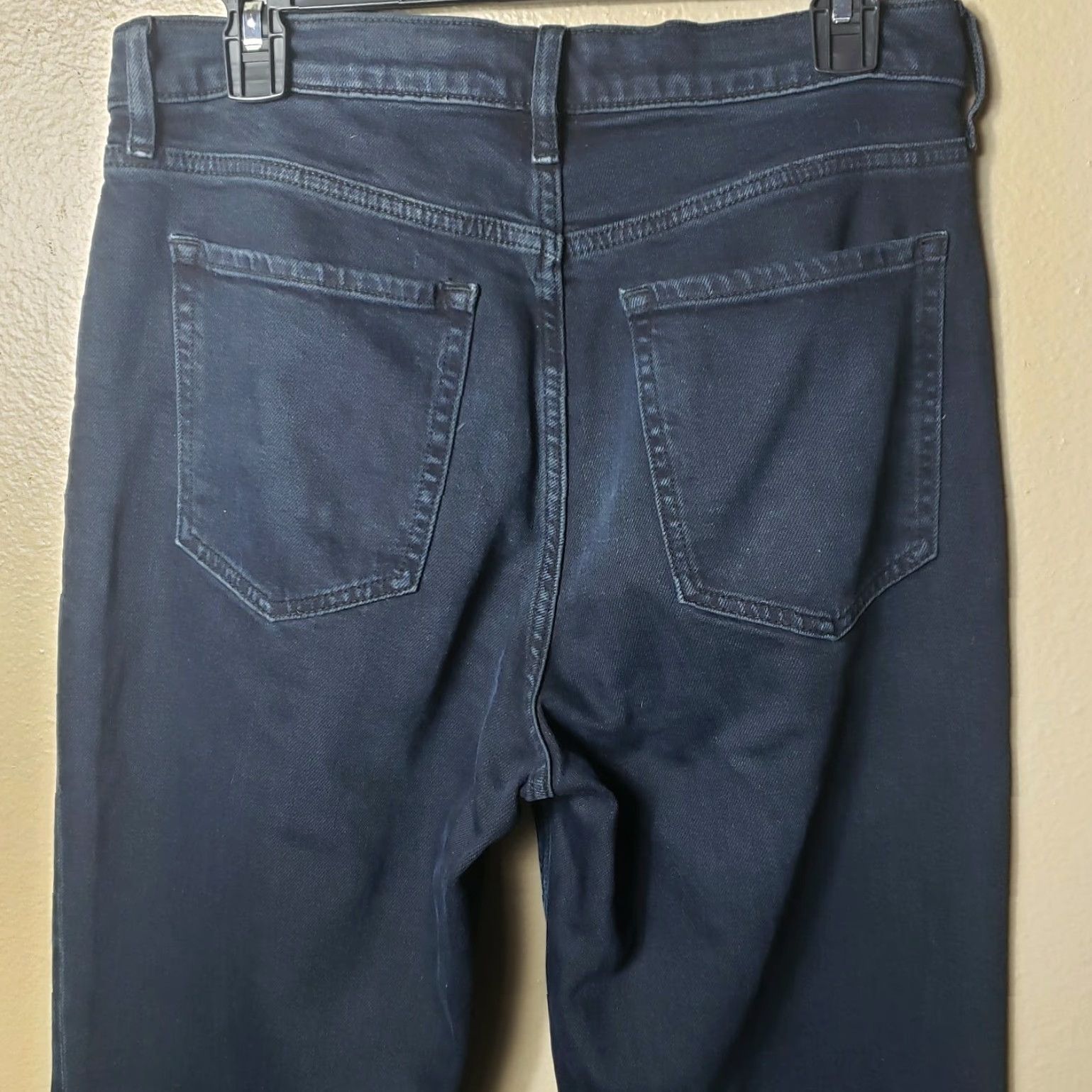 Banana Republic Banana Republic Premium Denim High-Rise Straight Jeans Size 30L Women Size 30" / US 8 / IT 44 - 5 Thumbnail
