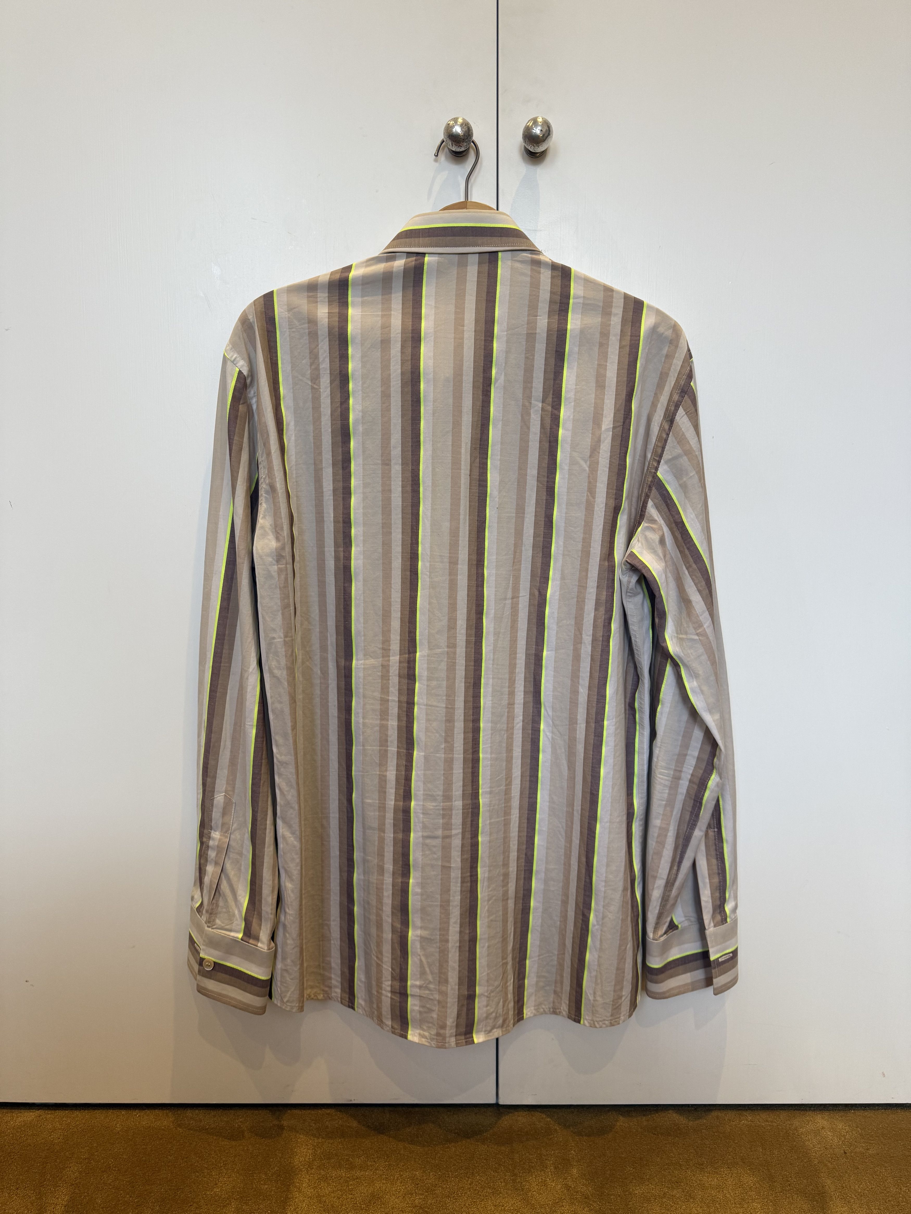 Versace Donatella Versace-era Versace Long Sleeve Shirt (rare) Size US M / EU 48-50 / 2 - 2 Thumbnail