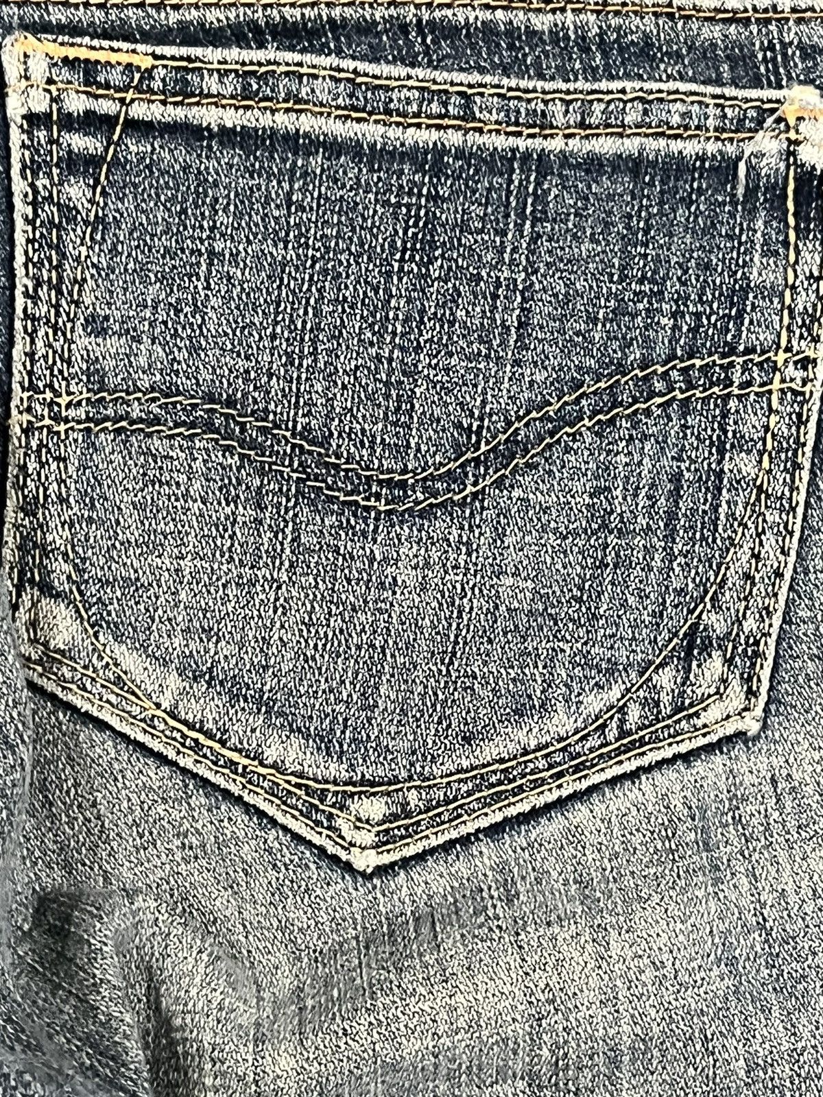 Japanese Brand × Yasuyuki Ishii Vintage Japanese Brand Flare Denim Size US 32 / EU 48 - 9 Thumbnail
