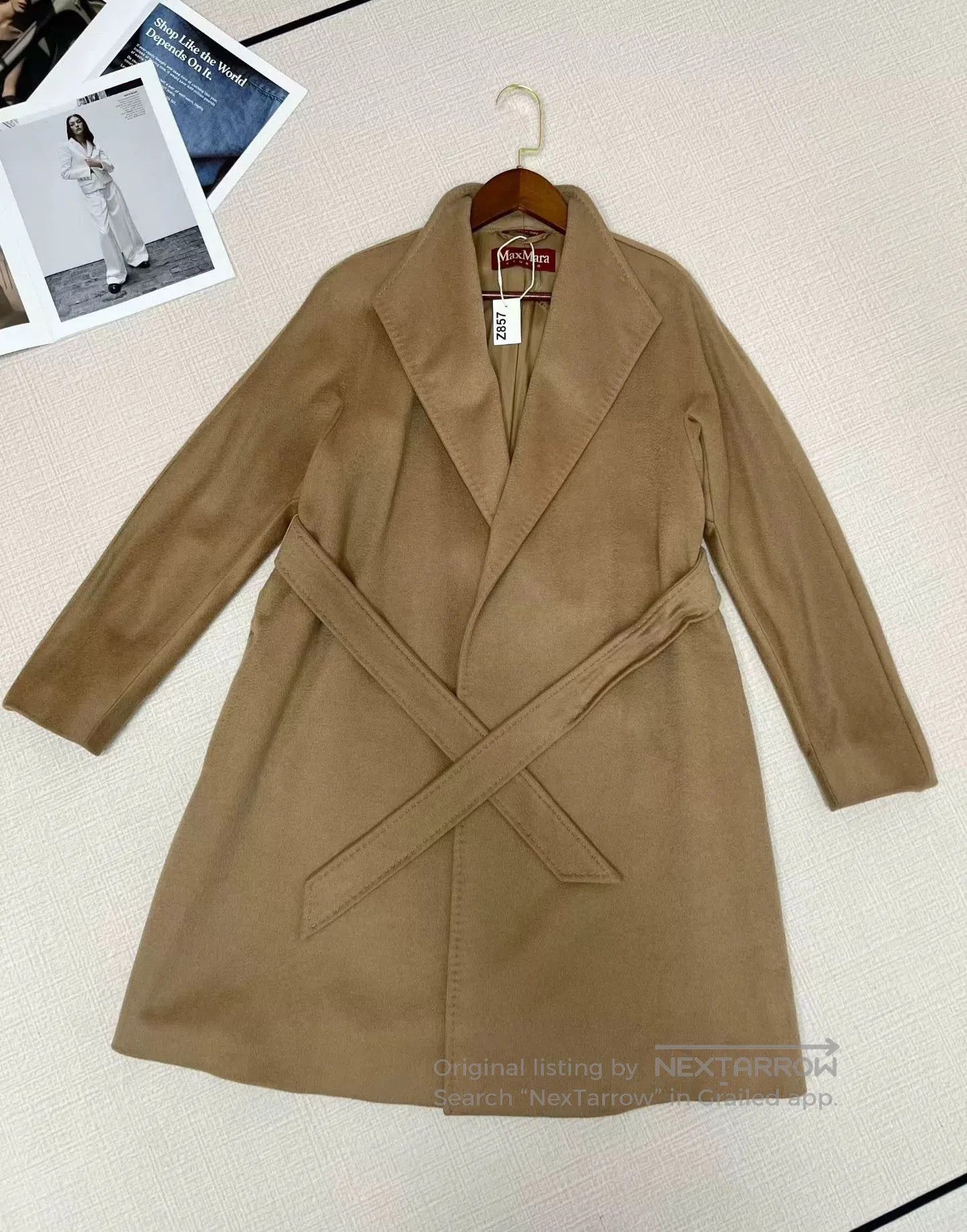 Other MaxMara Cashmere Camel Classic Coat. Size US XS / EU 42 / 0 - 2 Thumbnail