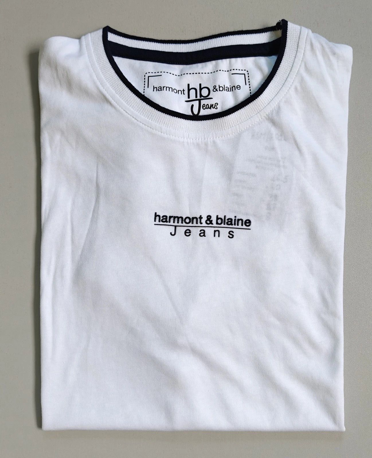 Harmont & Blaine Harmont & Blaine Jeans (HBJ) Crew Neck T-shirt ASM/2024 Size US M / EU 48-50 / 2 - 1 Thumbnail