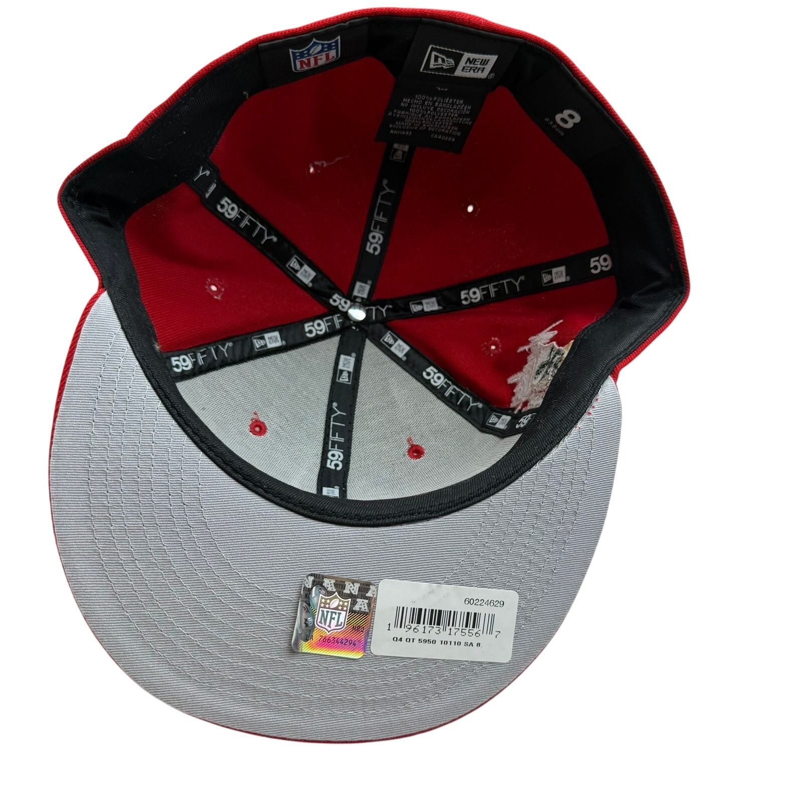 New Era New Era 59Fifty SF 49ers City Cluster Fitted Hat Size 8 Size ONE SIZE - 6 Thumbnail