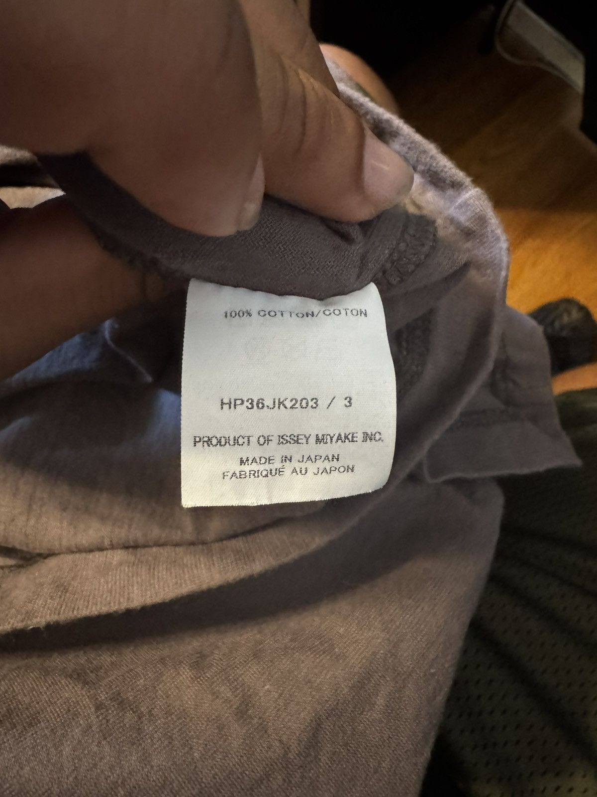 Homme Plisse Issey Miyake Homme Issey Miyake T Shirt Size US L / EU 52-54 / 3 - 5 Thumbnail