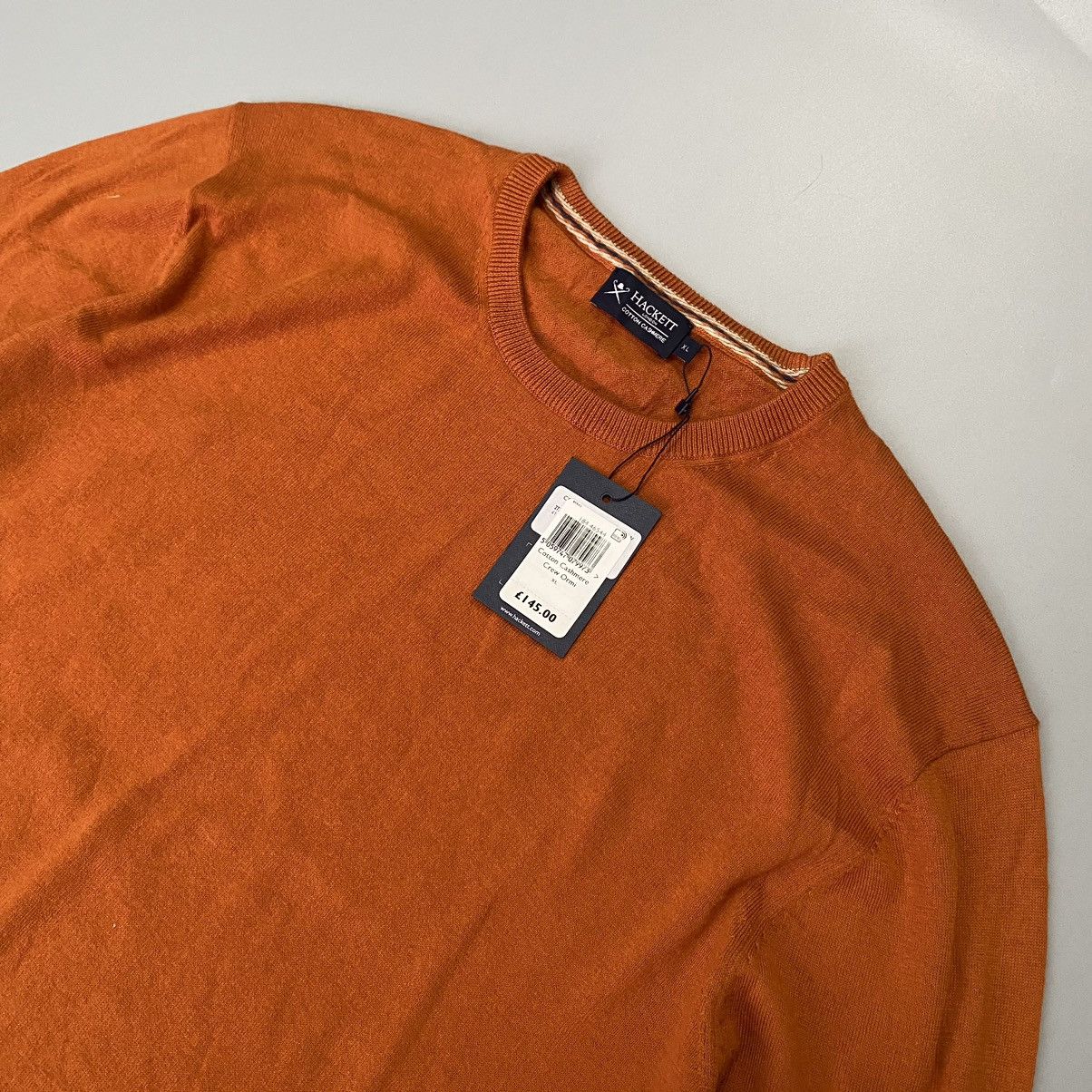 Hackett Hackett London Mens Jumper Sweater XL Cashmere Pullover New Size US XL / EU 56 / 4 - 2 Thumbnail
