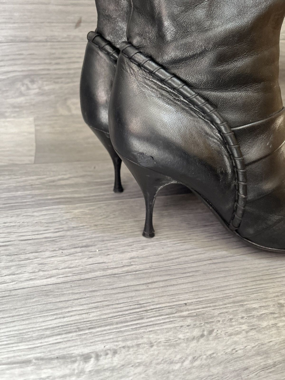 Celine Vintage Celine pointed toe Y2k boot tomford era, eldante 38 Size US 8 / IT 38 - 7 Thumbnail