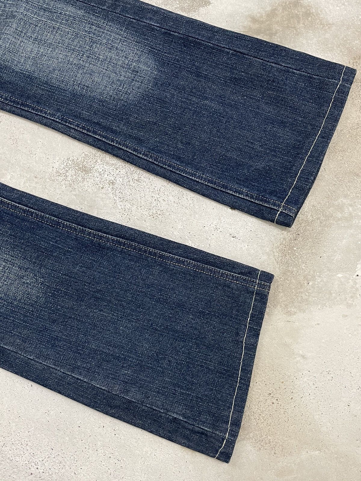 Frankie Shop Floral Motive Embroidery Flare Mud Indigo Denim Size US 28 / EU 44 - 5 Thumbnail