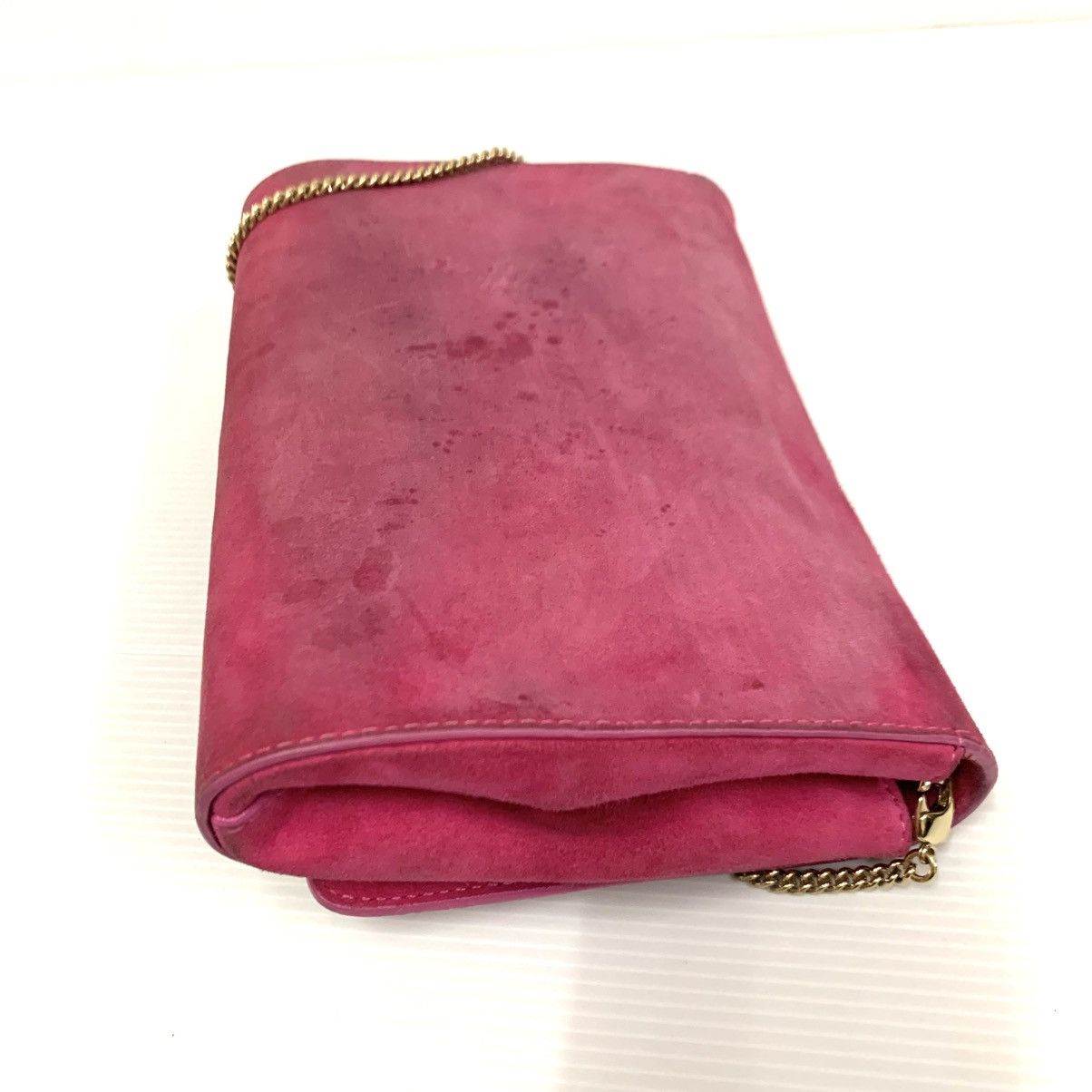 Versace Versace Suede Leather Pink Chain Sling Size ONE SIZE - 8 Thumbnail