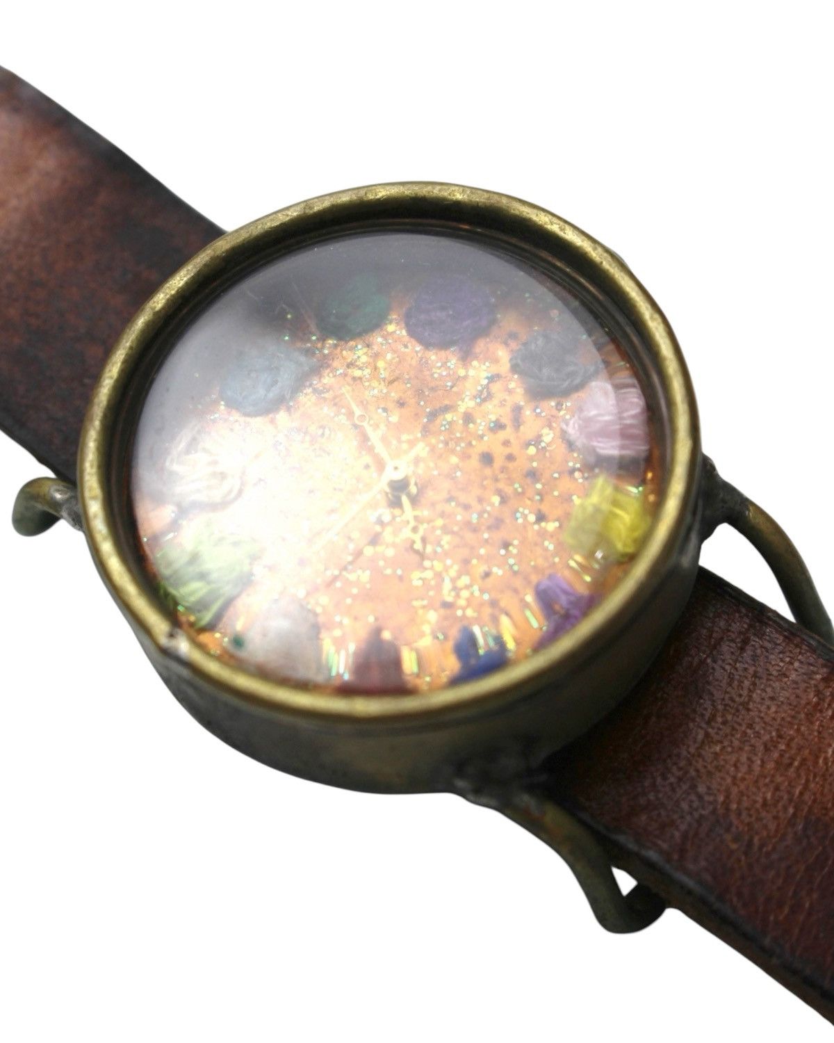 Vintage 2000S JAPANESE HANDMADE YARN BALL WATCH EMBROIDERY DIAL ART Size ONE SIZE - 3 Thumbnail