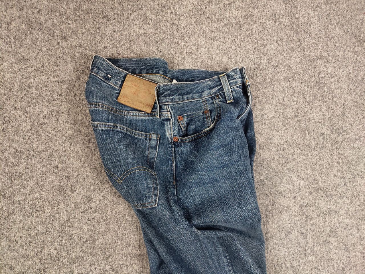Levi's Vintage Levis Clothing Selvedge Denim Jeans Talon 50's Style Size US 30 / EU 46 - 13 Thumbnail