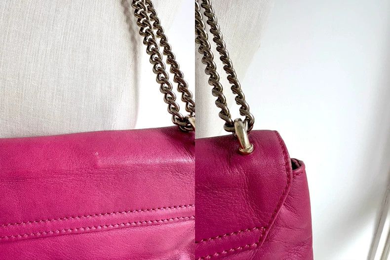 Vivienne Westwood Vivienne Westwood size os Pink leather Saturn shoulder bag Size ONE SIZE - 7 Thumbnail
