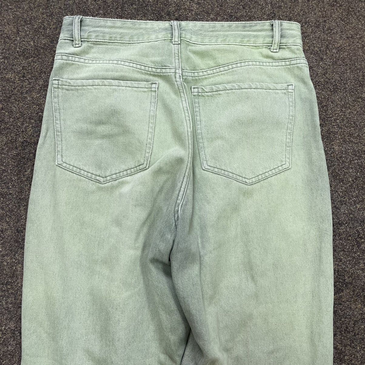 Vintage Vintage Y2K Baggy Wide Leg Faded Jeans Streetwear Graphic 32 Size 32" / US 10 / IT 46 - 5 Thumbnail