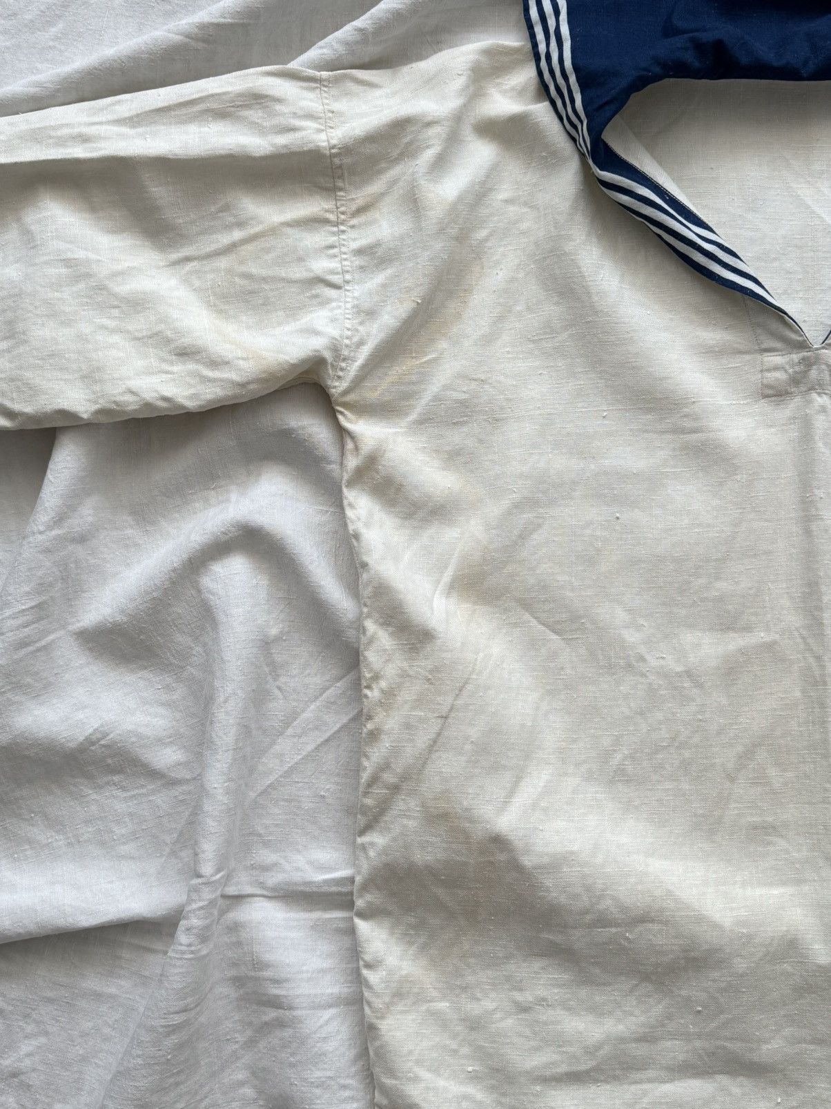 Cccp 1930/40s WW2 Era Soviet Union Navy ‘Formenka’ White Suit Size US M / EU 48-50 / 2 - 11 Thumbnail