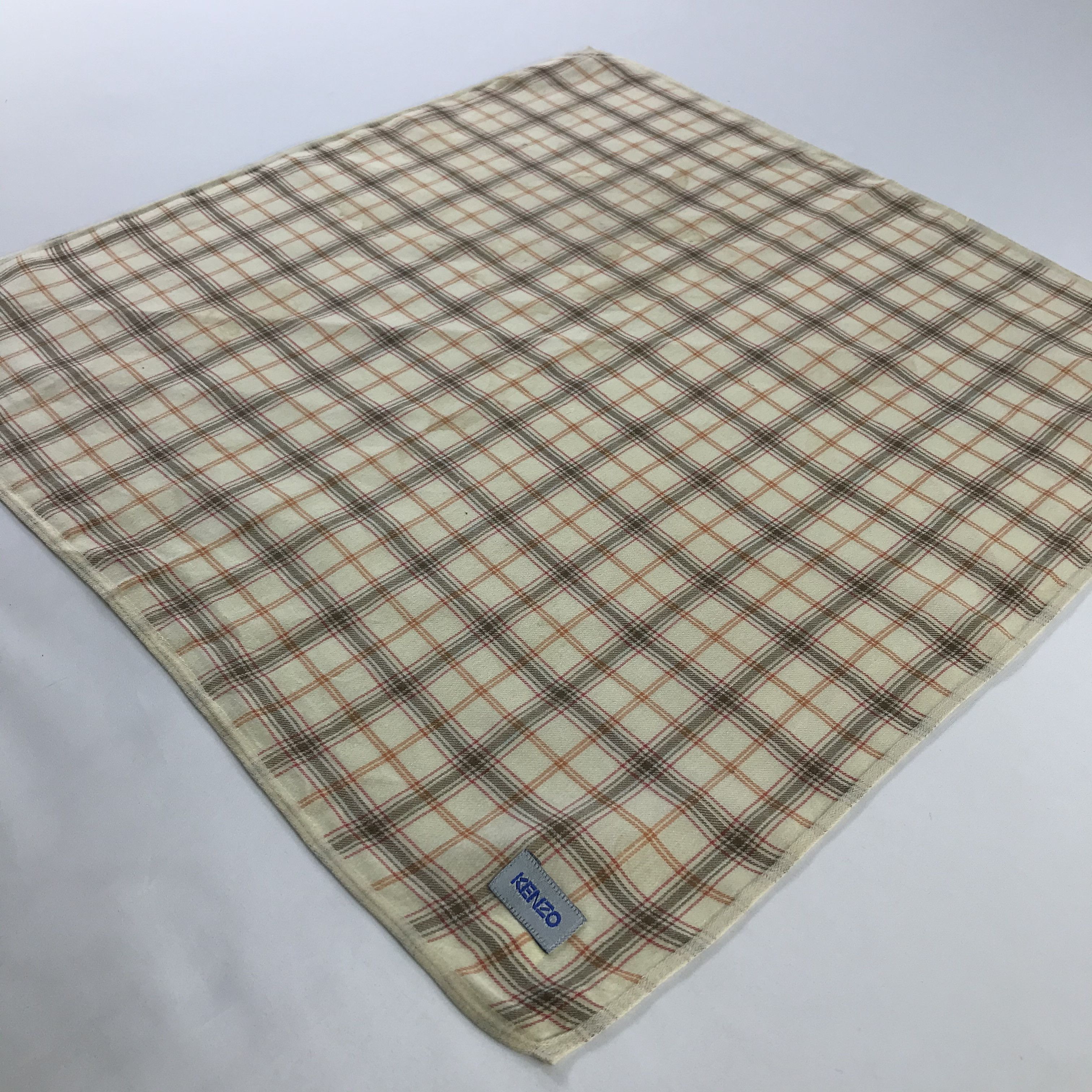 Kenzo × Vintage Kenzo Bandana / Handkerchief / Neckerchief - S421 Size ONE SIZE - 2 Thumbnail