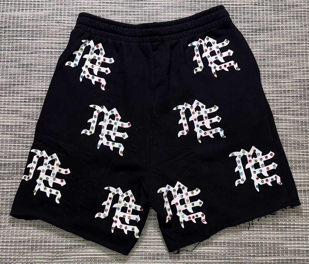 Other Mixed Emotion Black 'ME' Logo Shorts Size US 30 / EU 46 - 3 Thumbnail