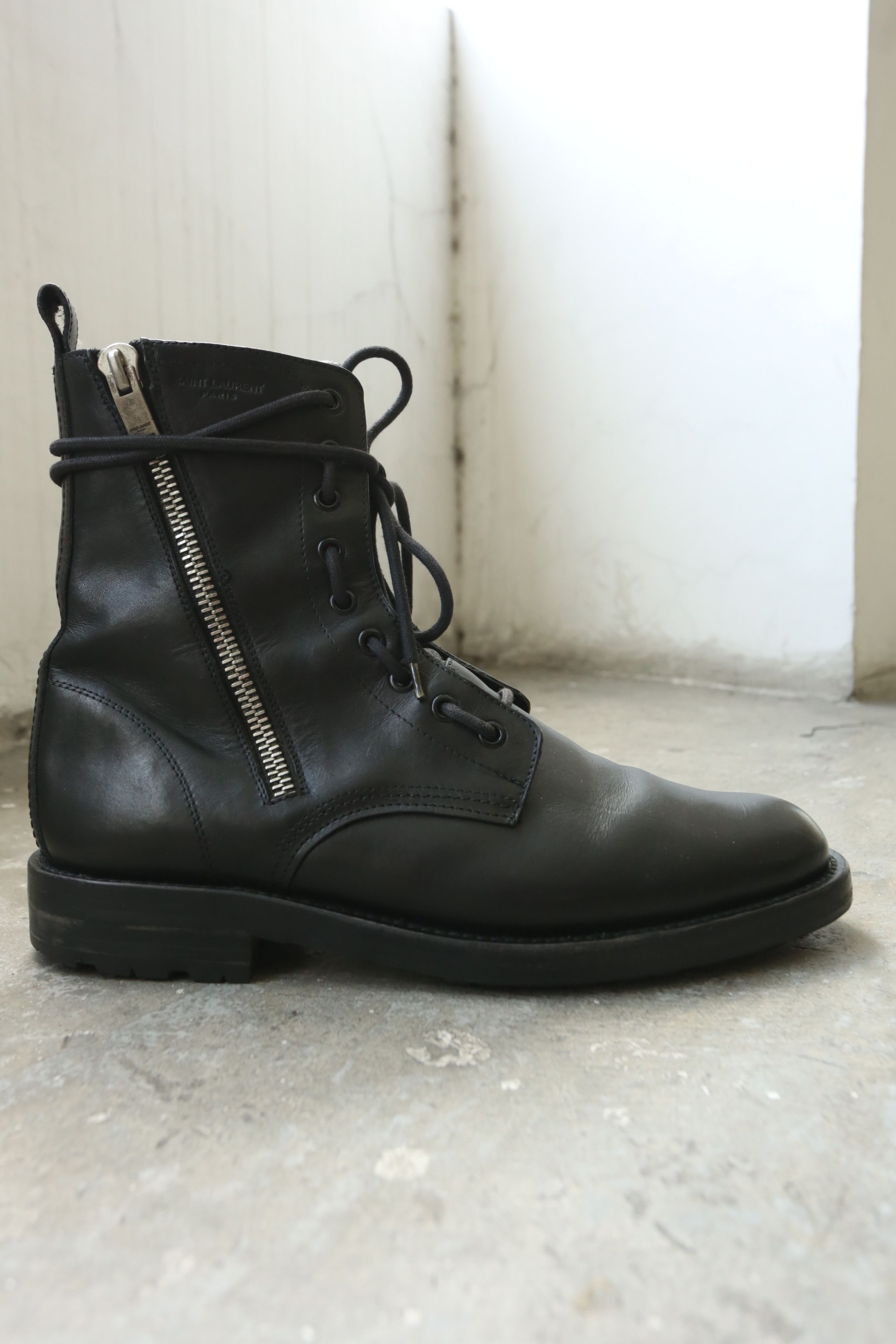 Saint Laurent Paris SLP - Hedi Slimane - F/W 15 - Dual Zip Ranger Boots Size US 9.5 / EU 42-43 - 2 Thumbnail
