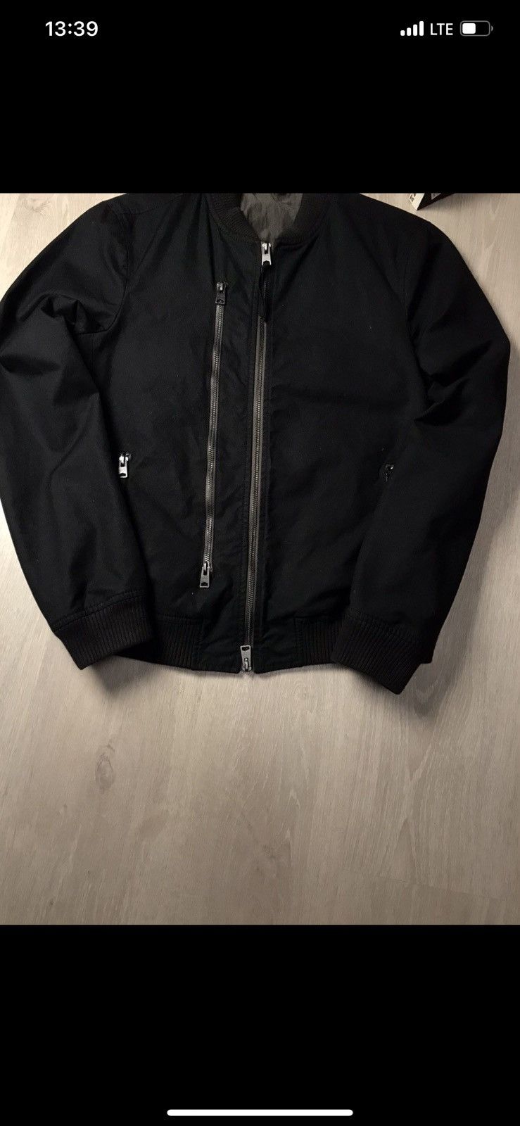 Allsaints Allsaints Hamilton Bomber Jacket MJ021314 Size US M / EU 48-50 / 2 - 3 Thumbnail