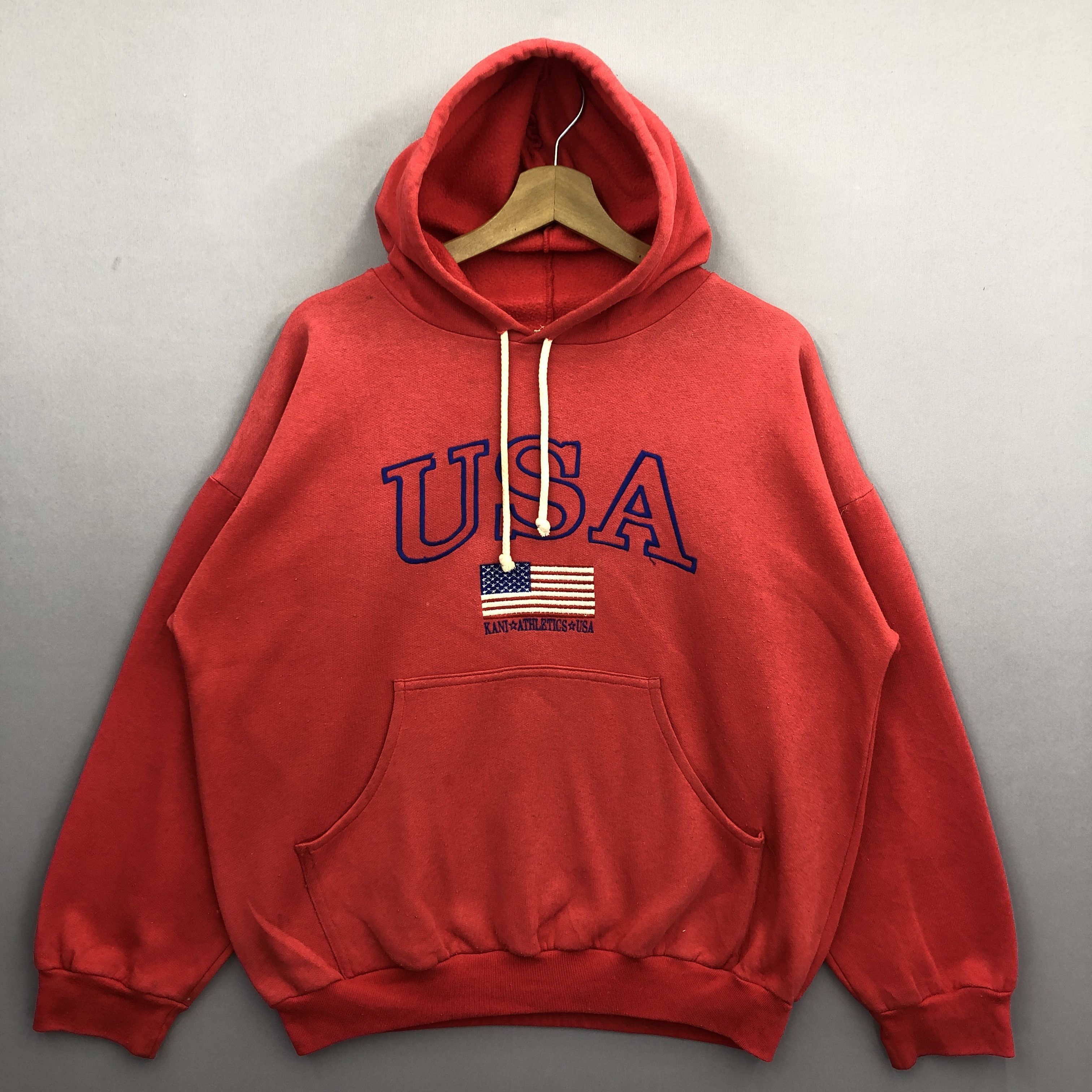 Karl Kani Vintage Karl kani USA Hooded Sweater Hoodie Sweatshirt Size US L / EU 52-54 / 3 - 2 Thumbnail