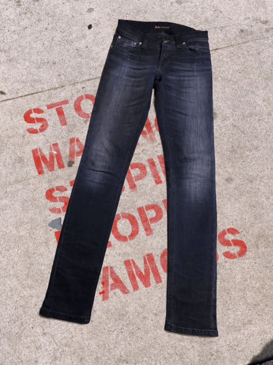 Nudie Jeans Nudie Jeans Organic Cotton Skinny Womens Size 25" / US 0 / IT 36 - 1 Thumbnail