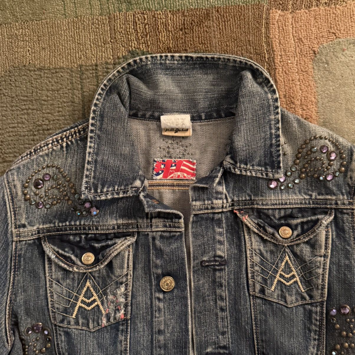 7 For All Mankind × The Great China Wall Vintage 7 For All Mankind x Great China Wall denim jacket Size M / US 6-8 / IT 42-44 - 2 Thumbnail