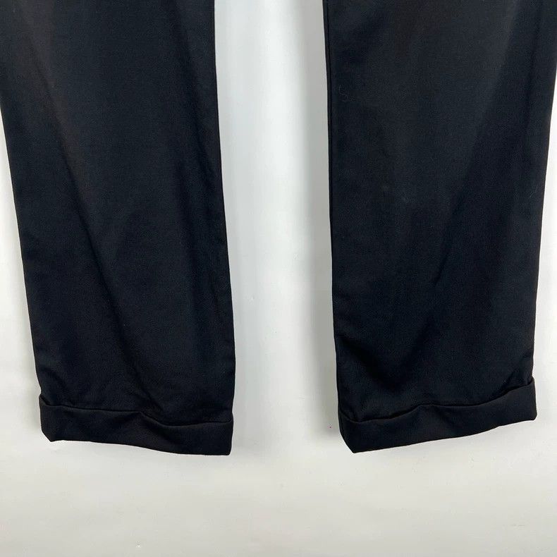Saint Laurent Paris Saint Laurent ParisBlack straight-leg cuffed suit pants 25 Size 35" - 5 Thumbnail