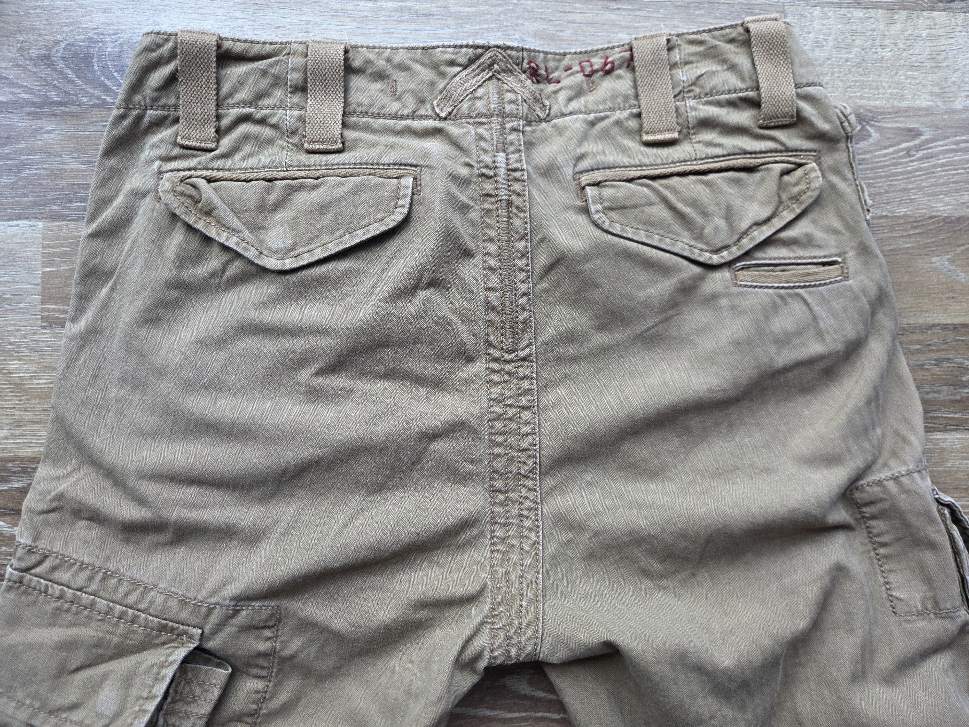 Polo Ralph Lauren Distressed Polo Ralph Lauren Tactical Cargo Pockets Pants Size US 30 / EU 46 - 9 Thumbnail