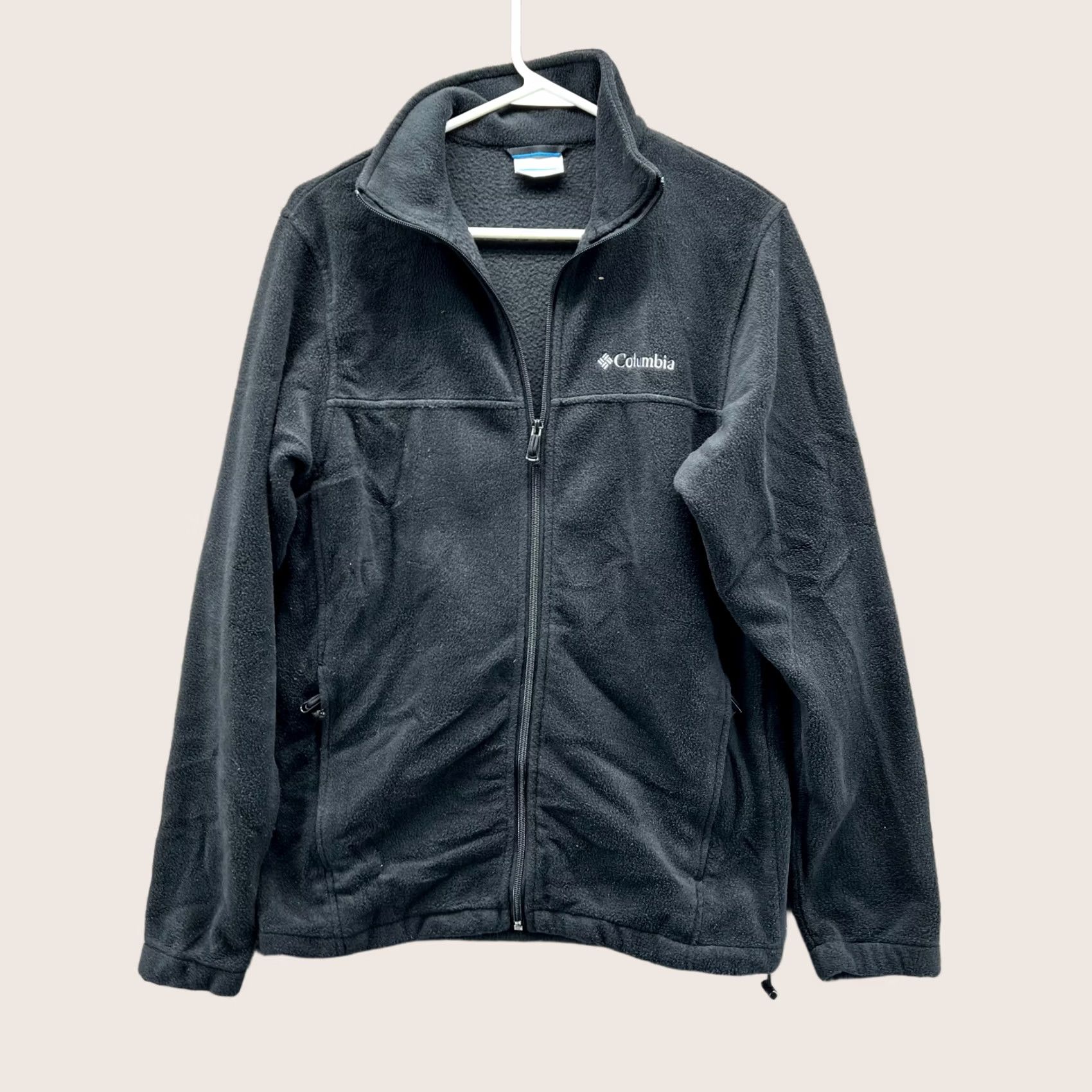 Vintage VINTAGE Columbia Sweater Women S Black Full Zip Jacket Fleece Polyester Mountain Regular Logo Mixes Holiday Size S / US 4 / IT 40 - 1 Thumbnail