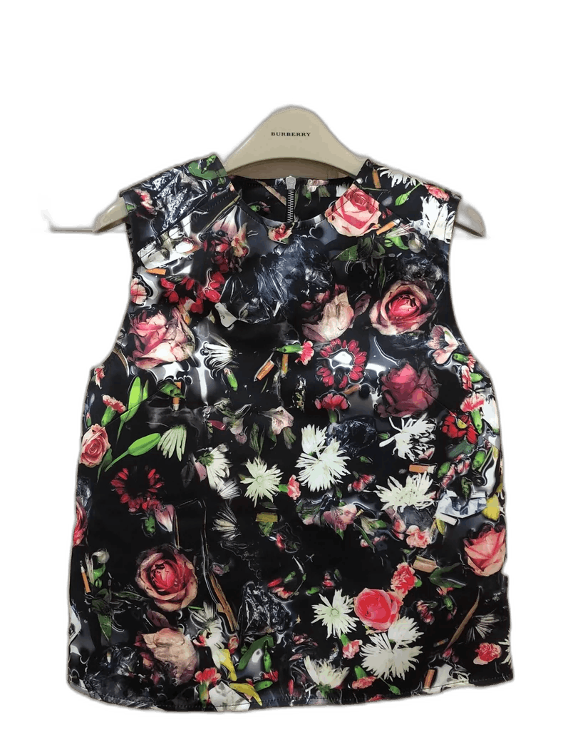 Alexander McQueen Alexander McQueen Floral Sleeveless Vest Size US L / EU 52-54 / 3 - 1 Thumbnail