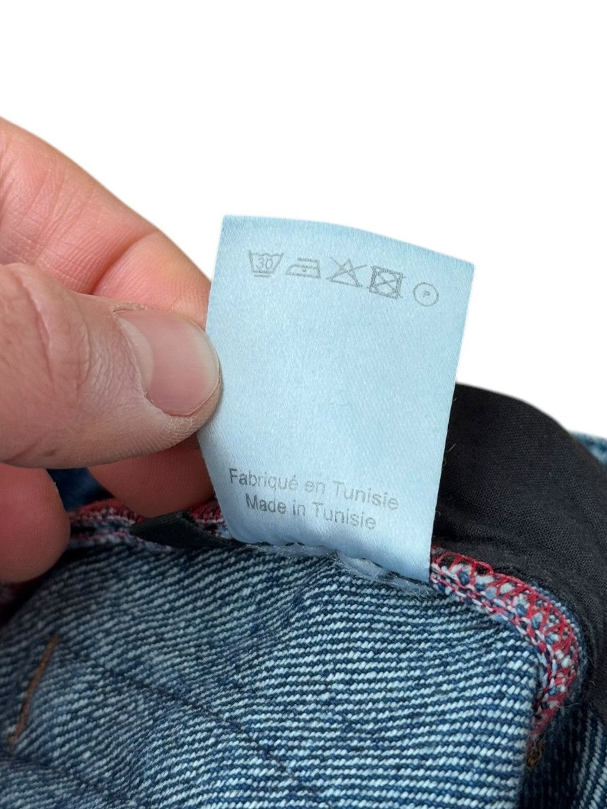 Y/Project 7 Foot Long Ultra Inseam Stack Denim Jeans Size US 28 / EU 44 - 9 Thumbnail