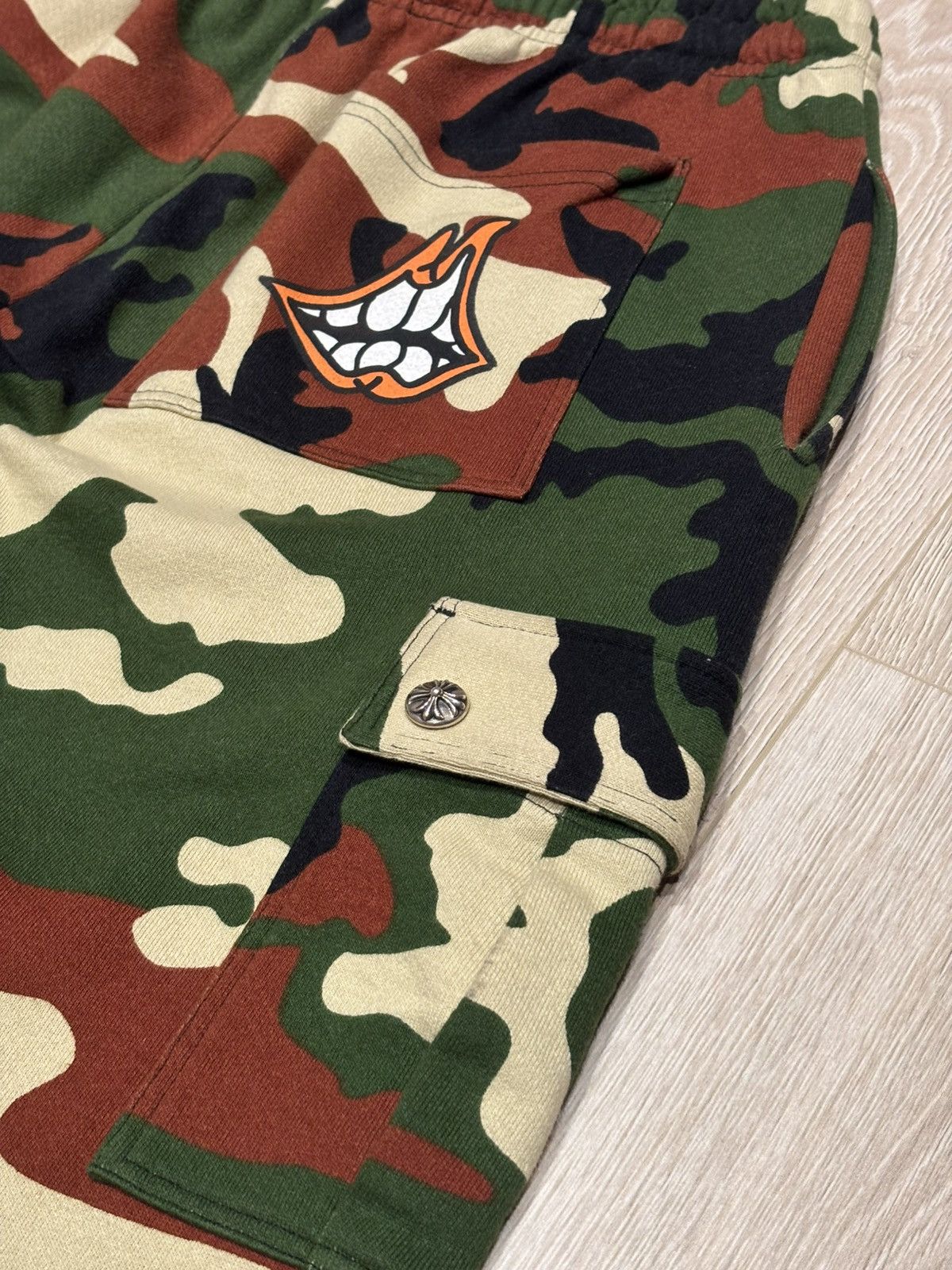 Chrome Hearts Chrome Hearts Matty Boy Camo Caution Sweatpants Size US 36 / EU 52 - 7 Thumbnail