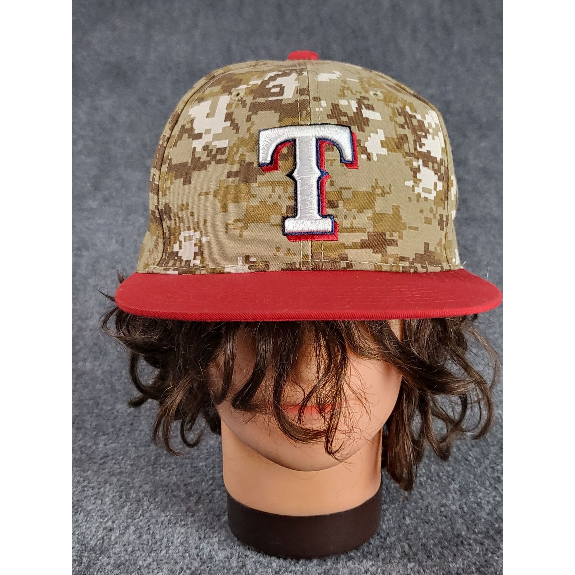 MLB Texas Rangers Adjustable Hat Fanatics Authentic Melonwear Ac Size ONE SIZE - 1 Thumbnail
