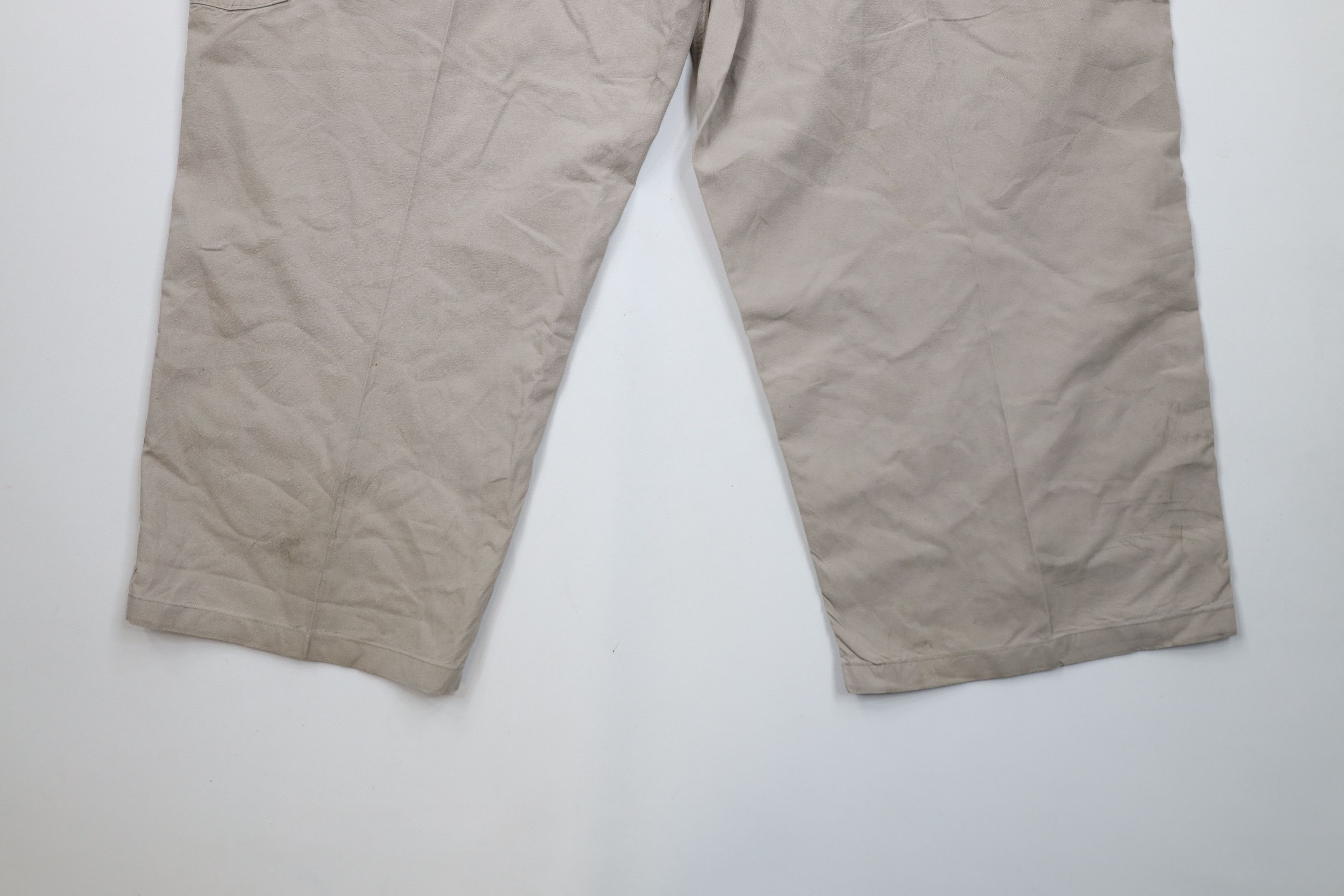 Carhartt × Vintage Vintage Y2K Carhartt Original Fit Wide Leg Pants Khaki Tan Size US 44 / EU 60 - 13 Thumbnail