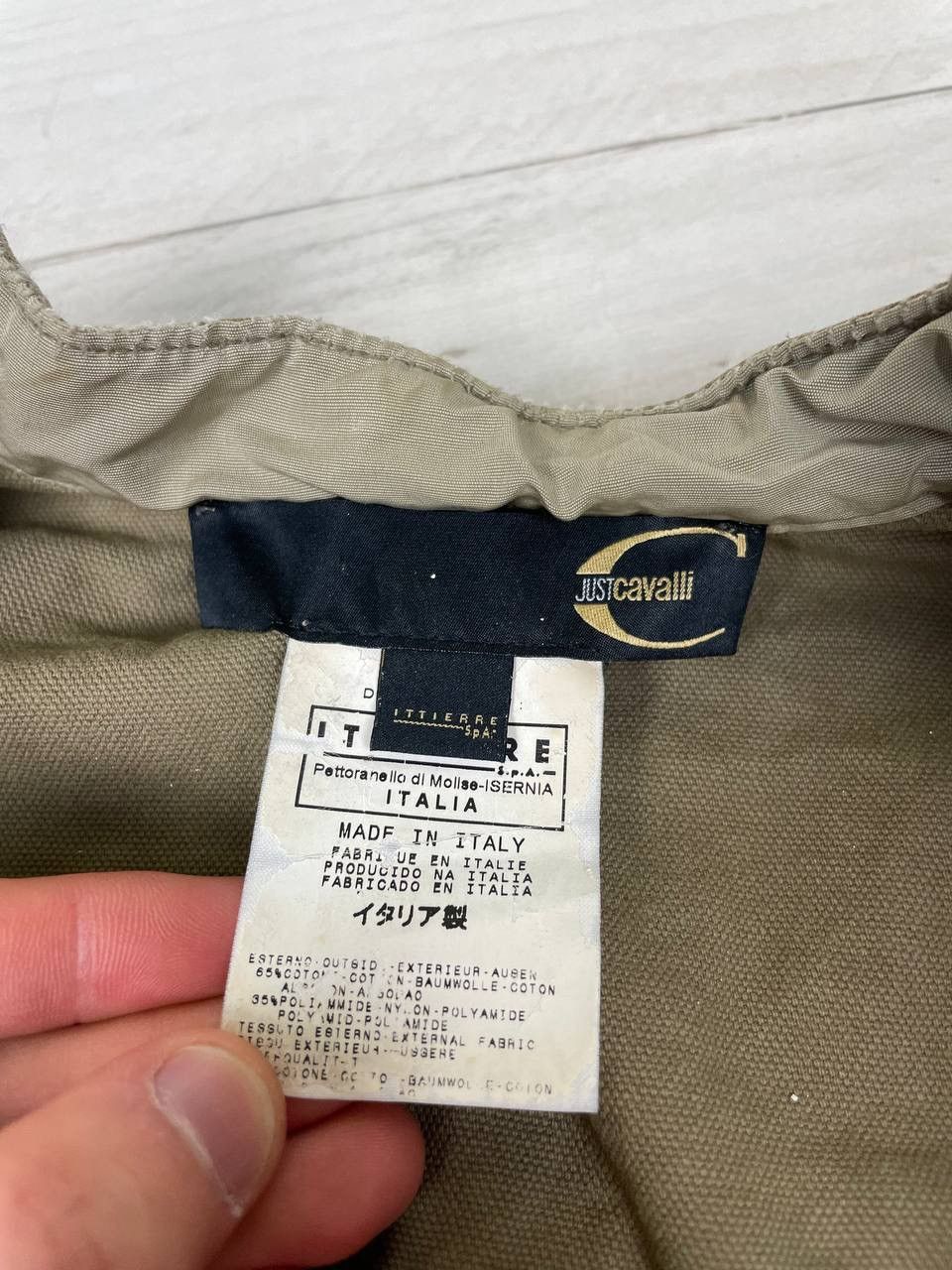 Just Cavalli Vintage Just Cavalli Denim Jacket 90s Luxury Y2K Men Size 48 Size US M / EU 48-50 / 2 - 12 Thumbnail