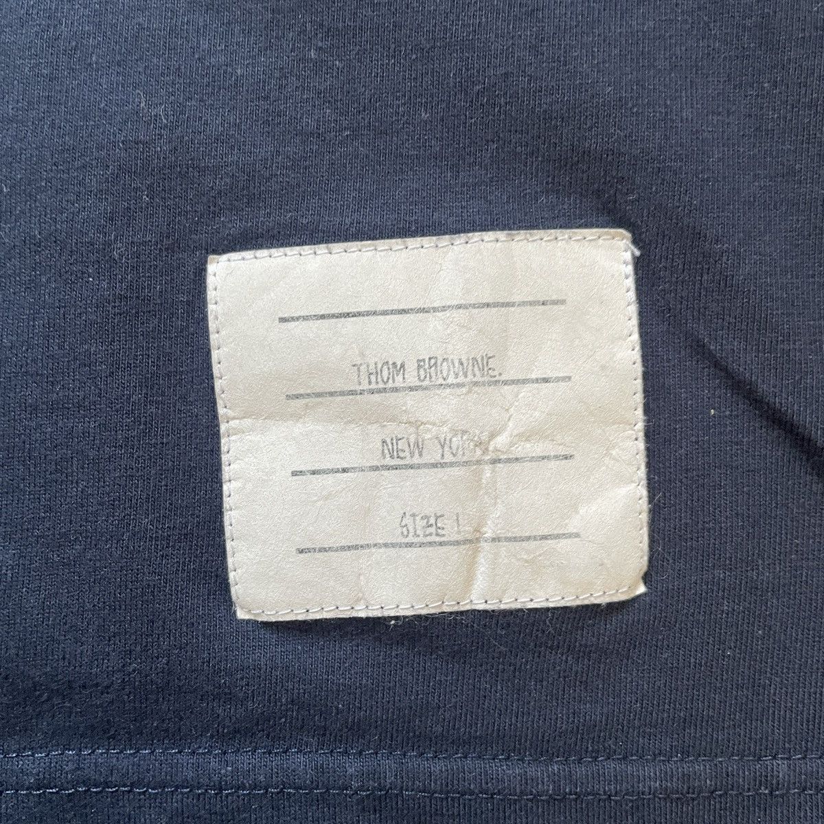 Thom Browne Thom Browne Baseball T Shirt Size US S / EU 44-46 / 1 - 3 Thumbnail