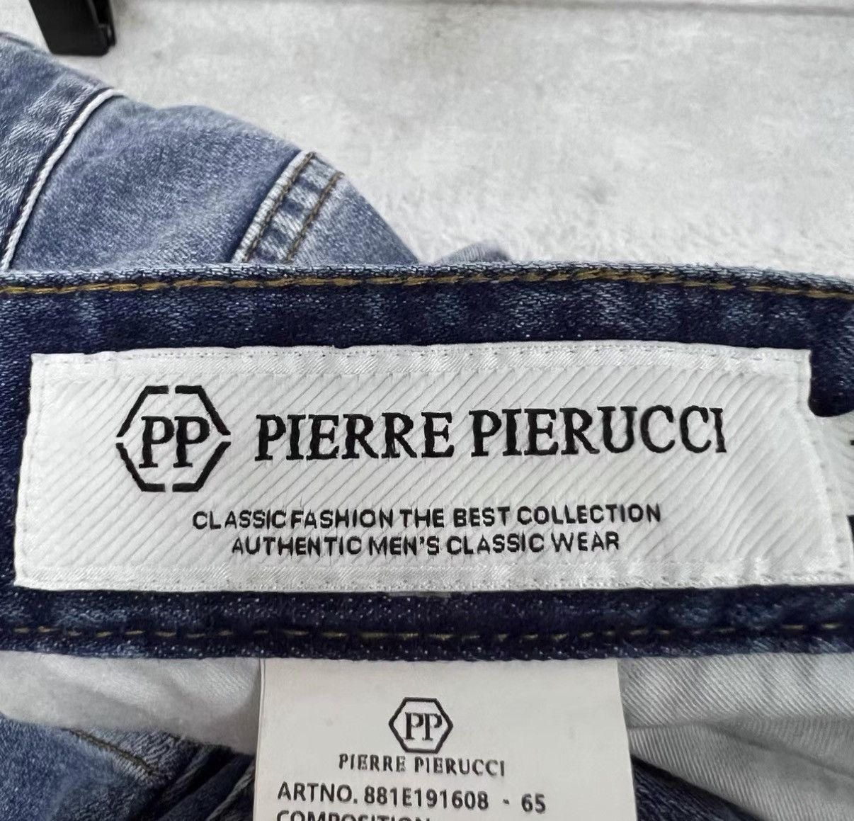 Philipp Plein PHILIPP PLEIN Blue Washed Skull Jeans J41 Size 24" / US 00 / IT 34 - 3 Thumbnail