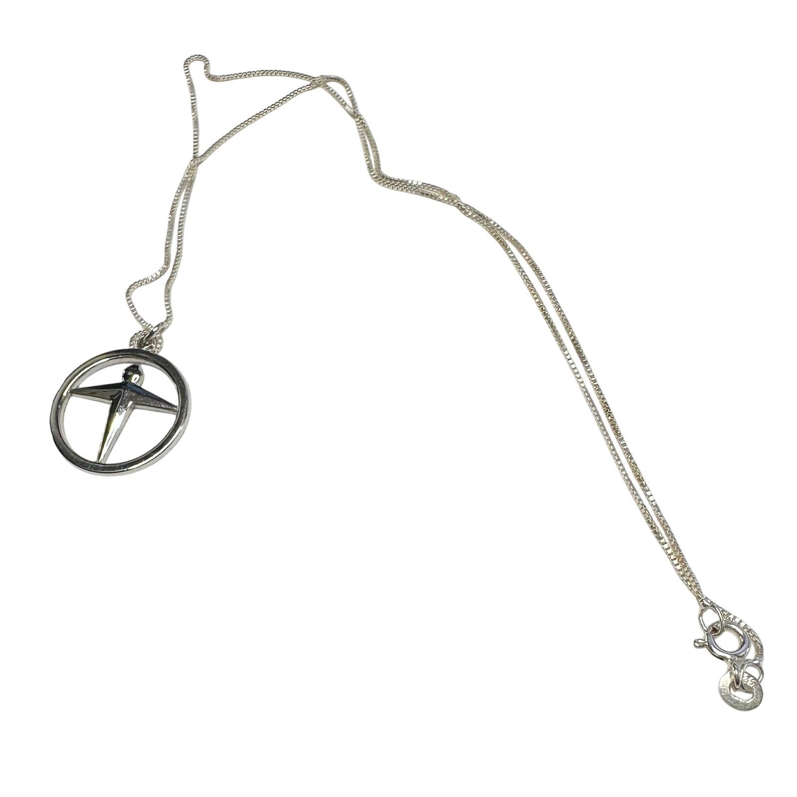 Tiffany & Co. Tiffany & Co. Man Power / Unity Pendant w 16" Sterling Chain Size ONE SIZE - 6 Thumbnail