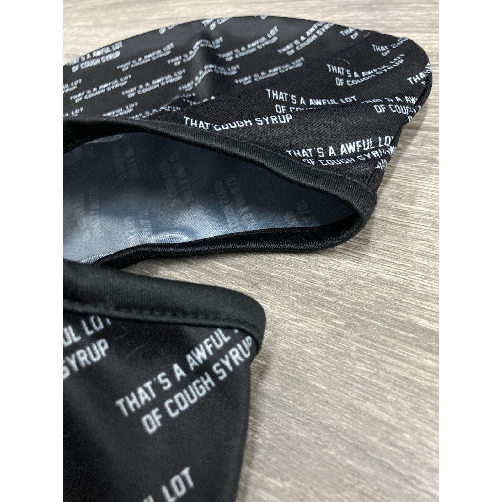 Awful Lot of Cough Syrup Awful Lot Of Cough Ski Mask ' Black, White ' | NEW! Size ONE SIZE - 5 Thumbnail