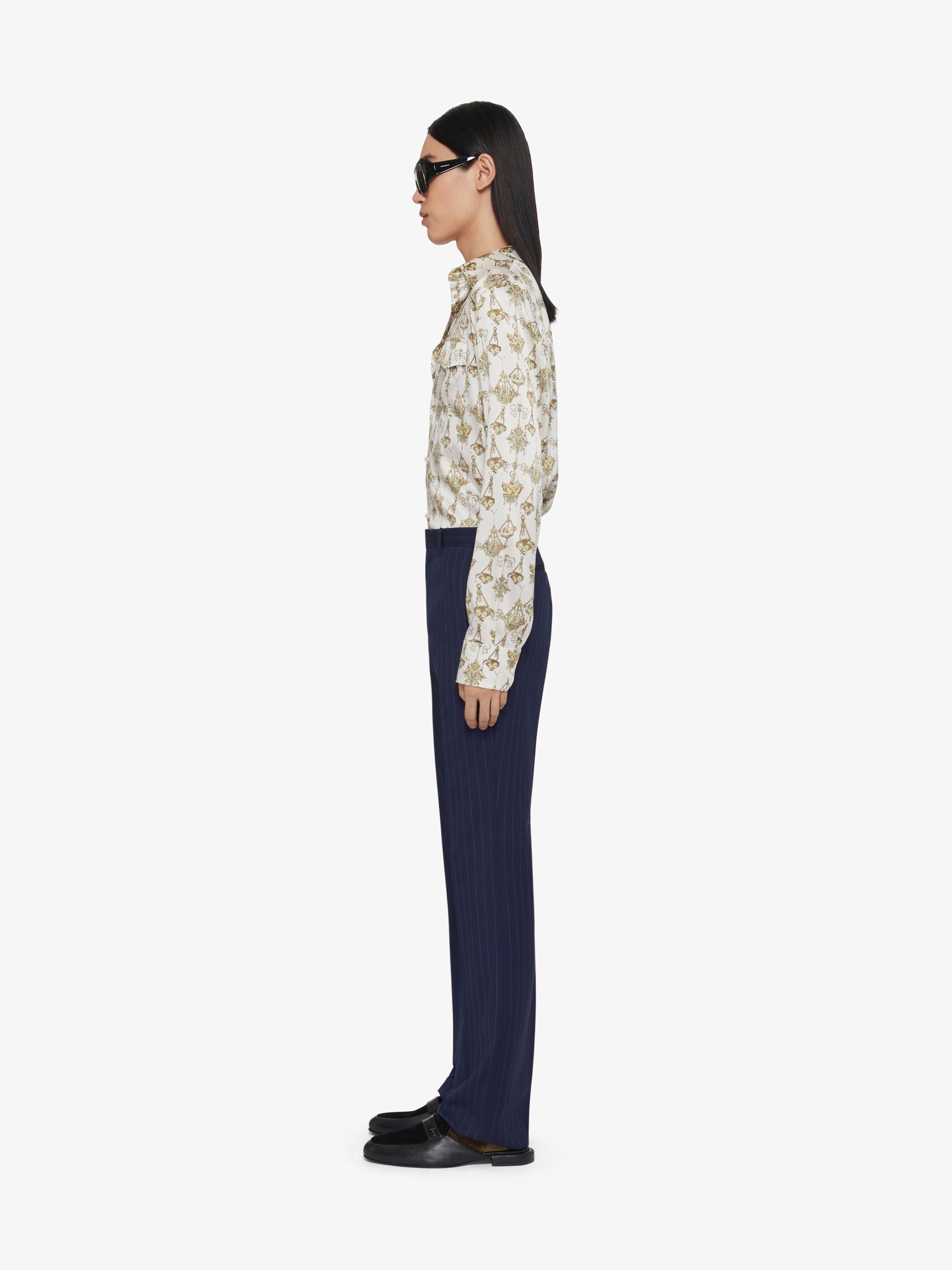 Givenchy o1w1db10925 Tight Fit Shirt With Pockets in Multicolor Size US S / EU 44-46 / 1 - 3 Thumbnail