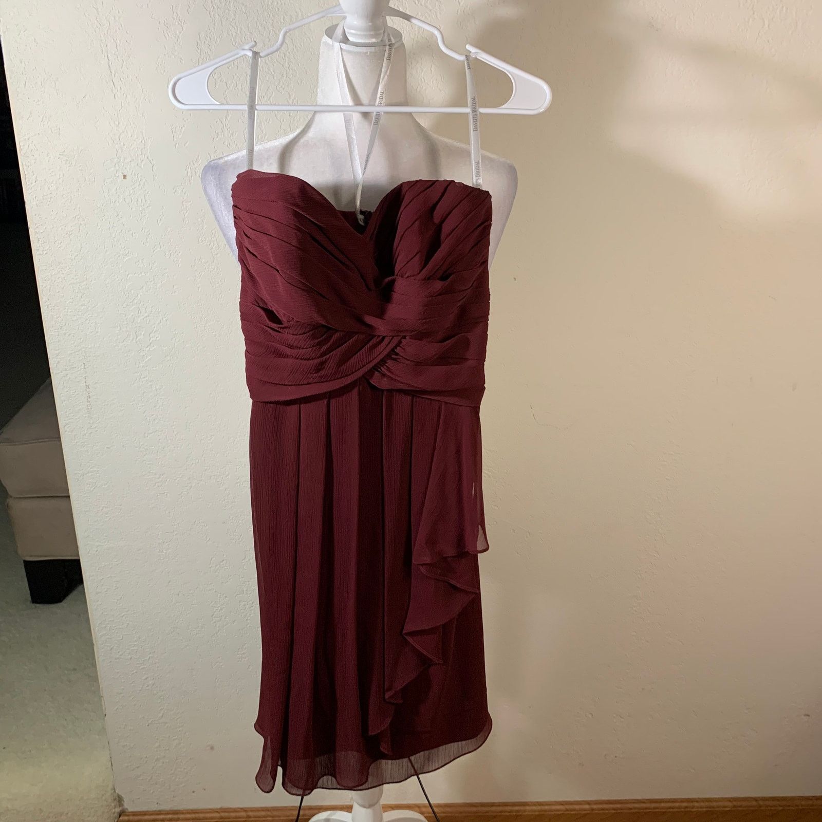 Other David's Bridal Womens Dress Size XS / US 0-2 / IT 36-38 - 9 Thumbnail
