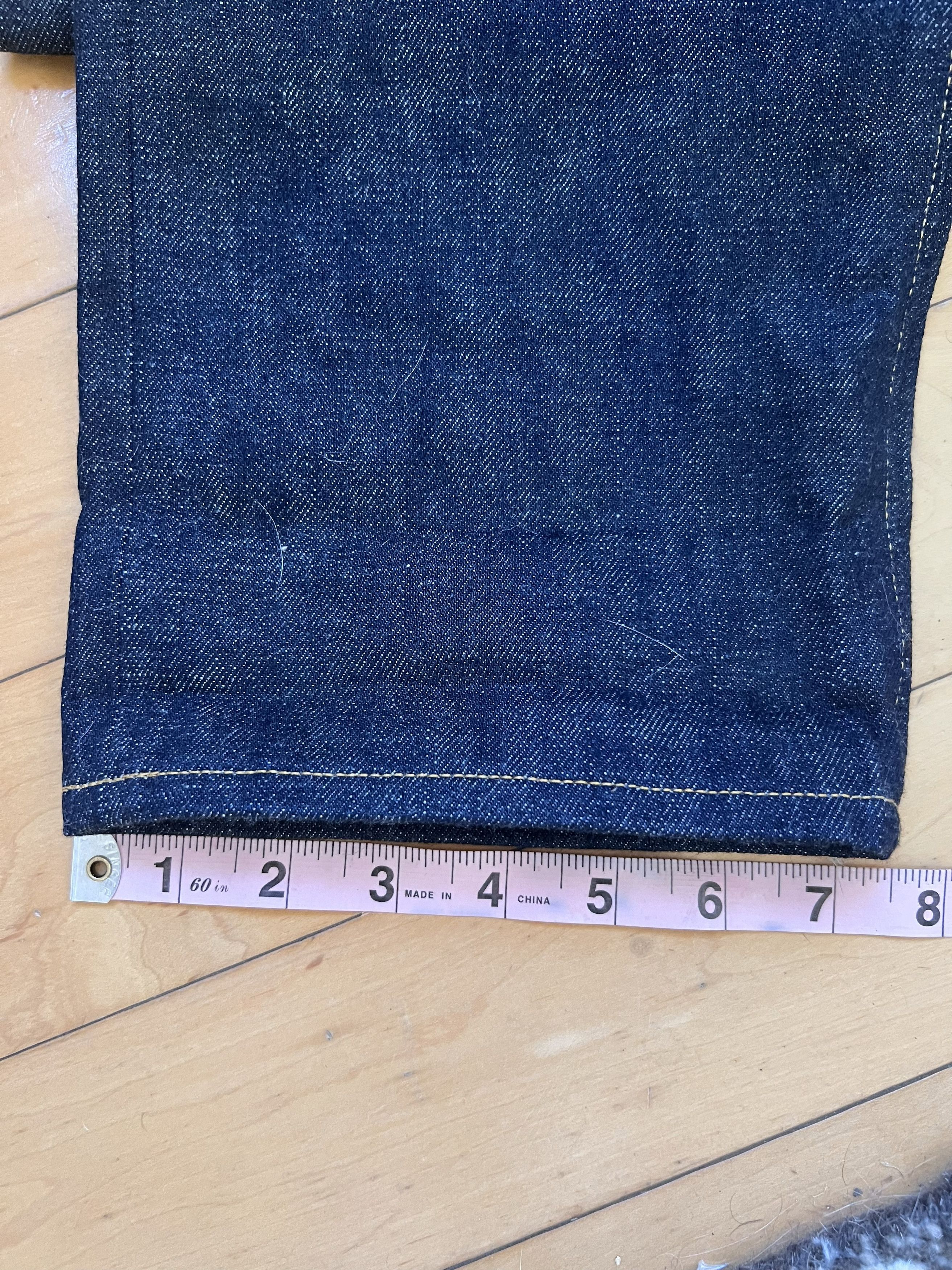 Stevenson Overall Co. 220 Carmel Straight Tapered - Indigo Size US 30 / EU 46 - 6 Thumbnail