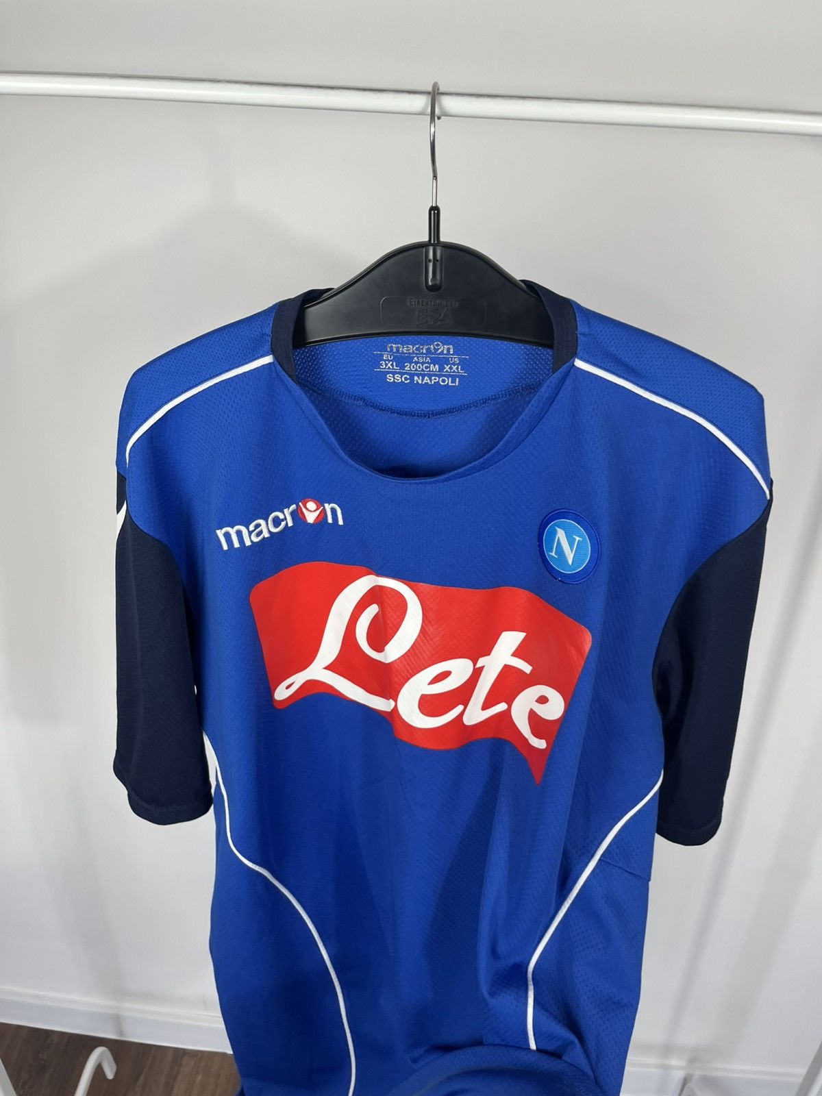 Macron Macron SSC Napoli Jersey Lete Sponsor Blue XXL Soccer Shirt Size US XXL / EU 58 / 5 - 9 Thumbnail