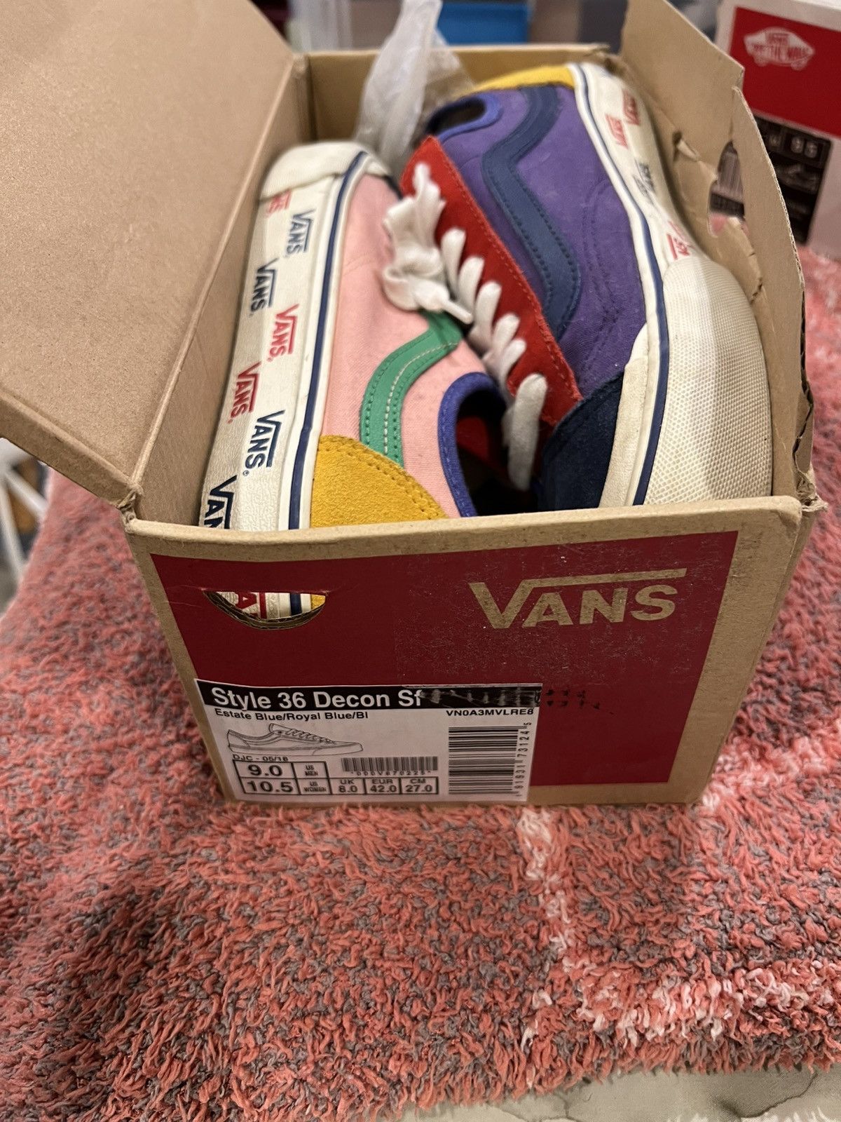 Vans Vans x Size? Style 36 Decon SF 'Patchwork' Size US 9 / EU 42 - 3 Thumbnail