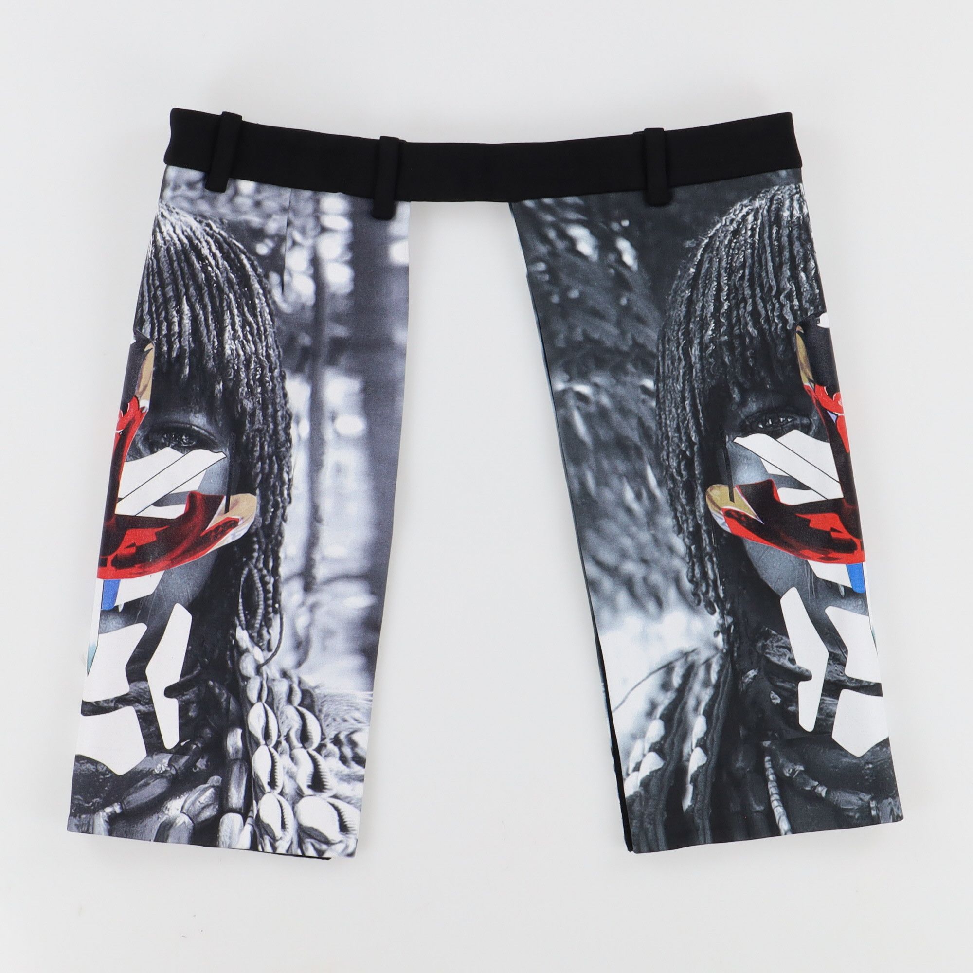 Givenchy Masai Print Runway Skirt Size US 34 / EU 50 - 8 Thumbnail