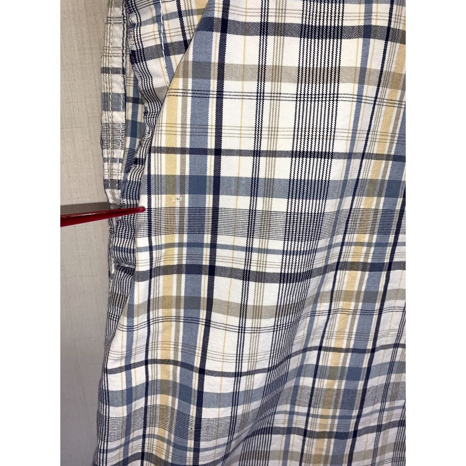 American Eagle Outfitters VINTAGE American Eagle Mens Plaid Distressed Flat Front Shorts Size 36-6119 Size US 36 / EU 52 - 6 Thumbnail