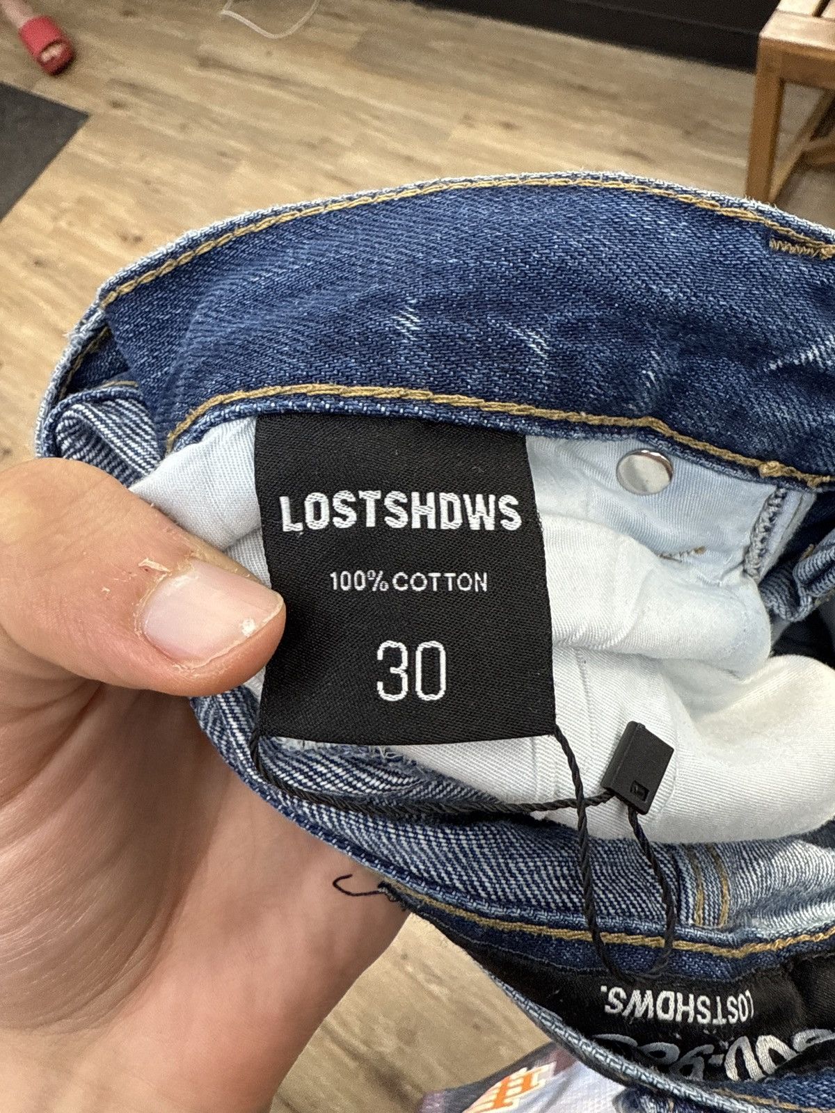 Shadow Hill Los Shadow White Denim Jeans Size US 30 / EU 46 - 11 Thumbnail