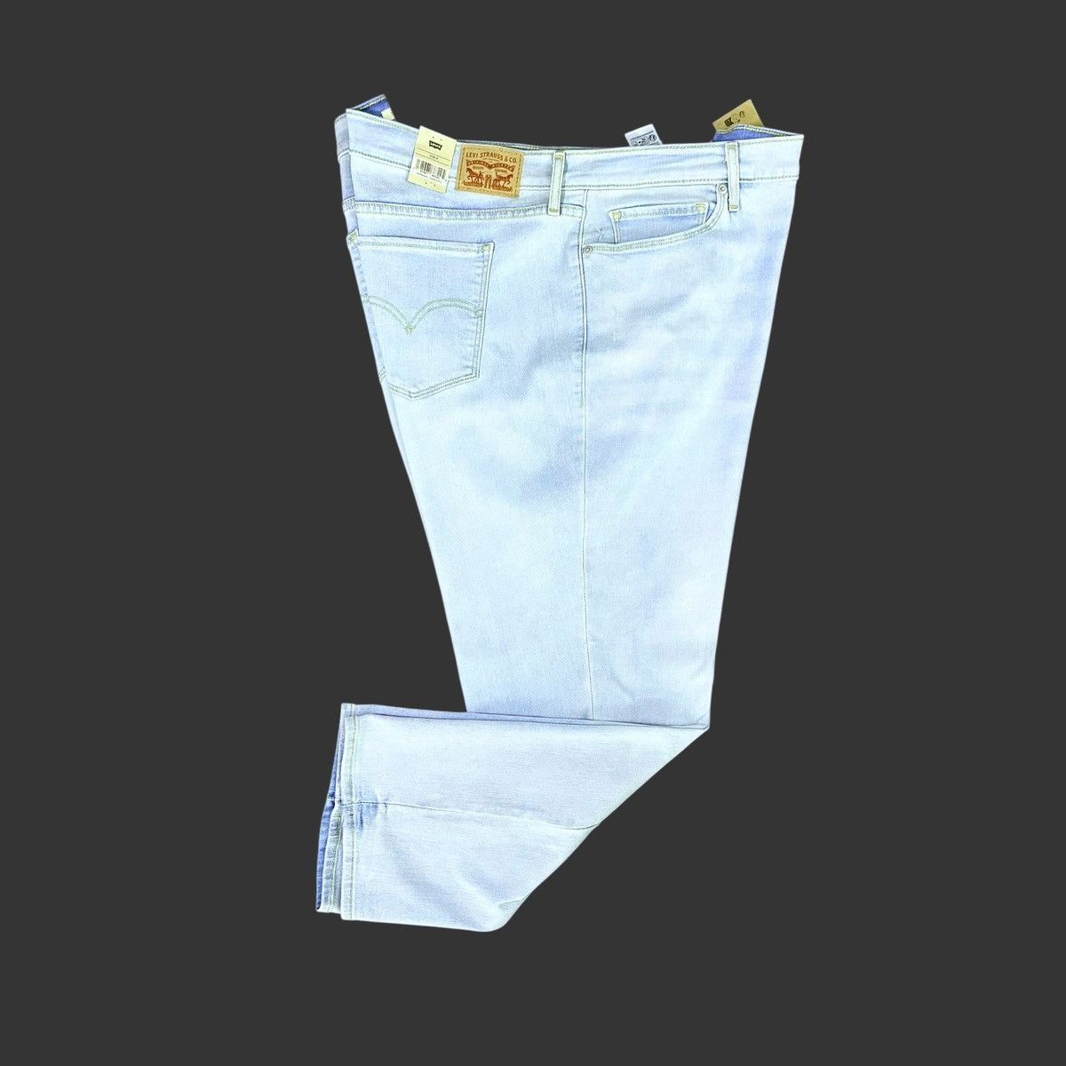 Levi's Levi’s Women’s Plus Size Straight Mid Rise Blue Jeans Sz 26W Size 34" / US 12 / IT 48 - 7 Thumbnail