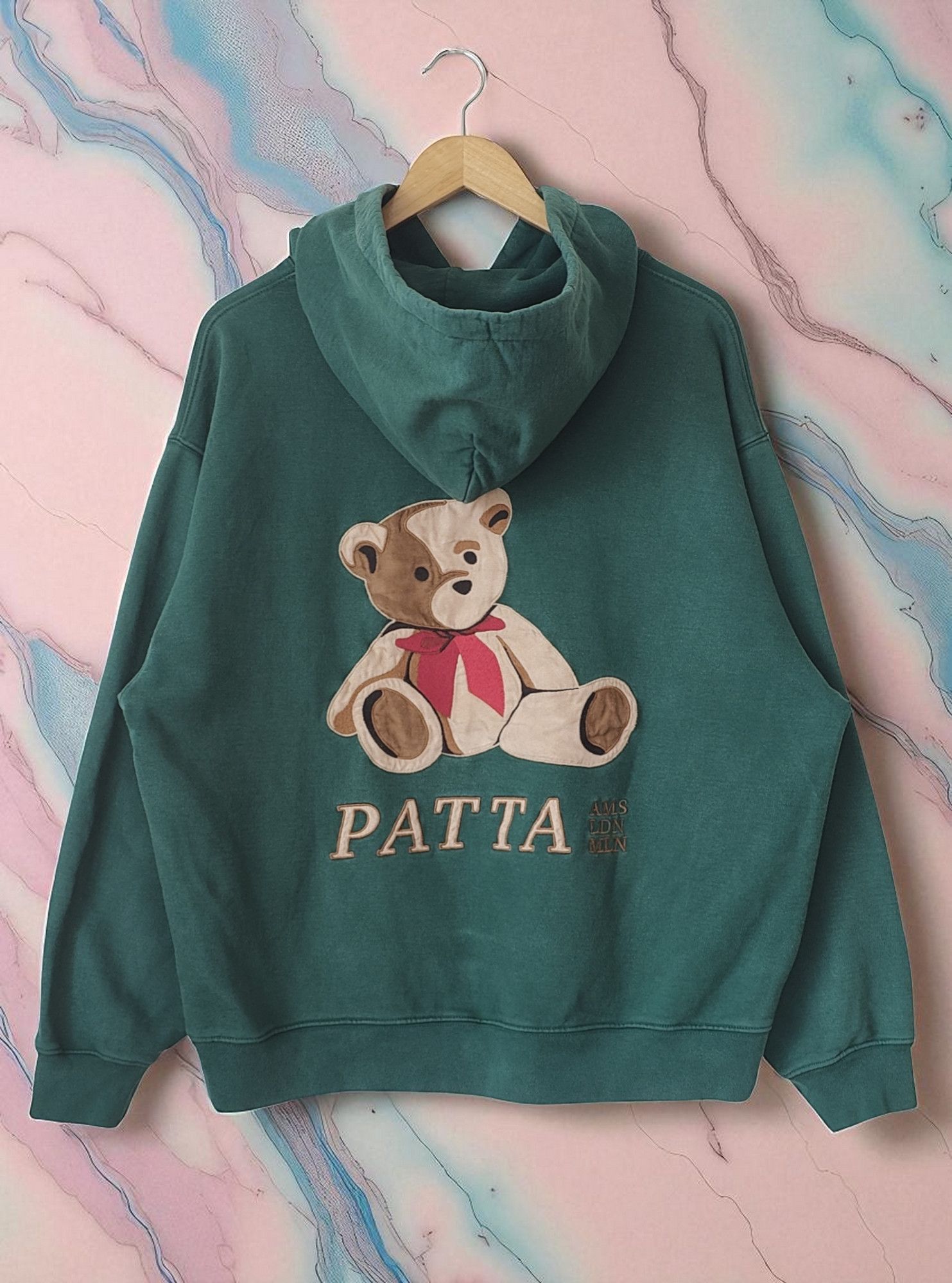 Patta Patta Teddy Bear Sweatshirt Hoodie Size US L / EU 52-54 / 3 - 1 Thumbnail