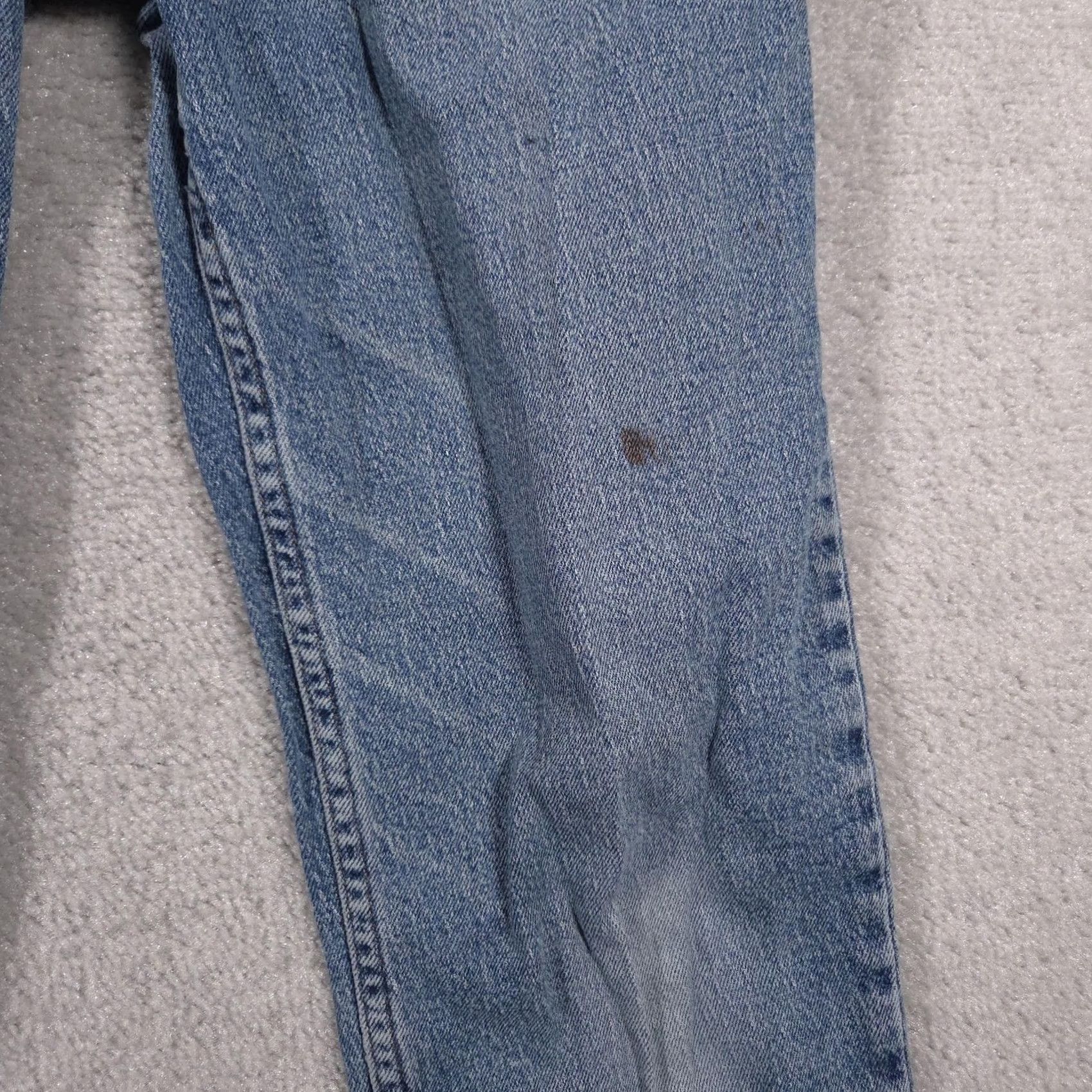 Vintage VINTAGE Riders Jeans Womens High Rise Slim Straight Denim Mom Tapered 28x30 Blue Size 28" / US 6 / IT 42 - 4 Thumbnail