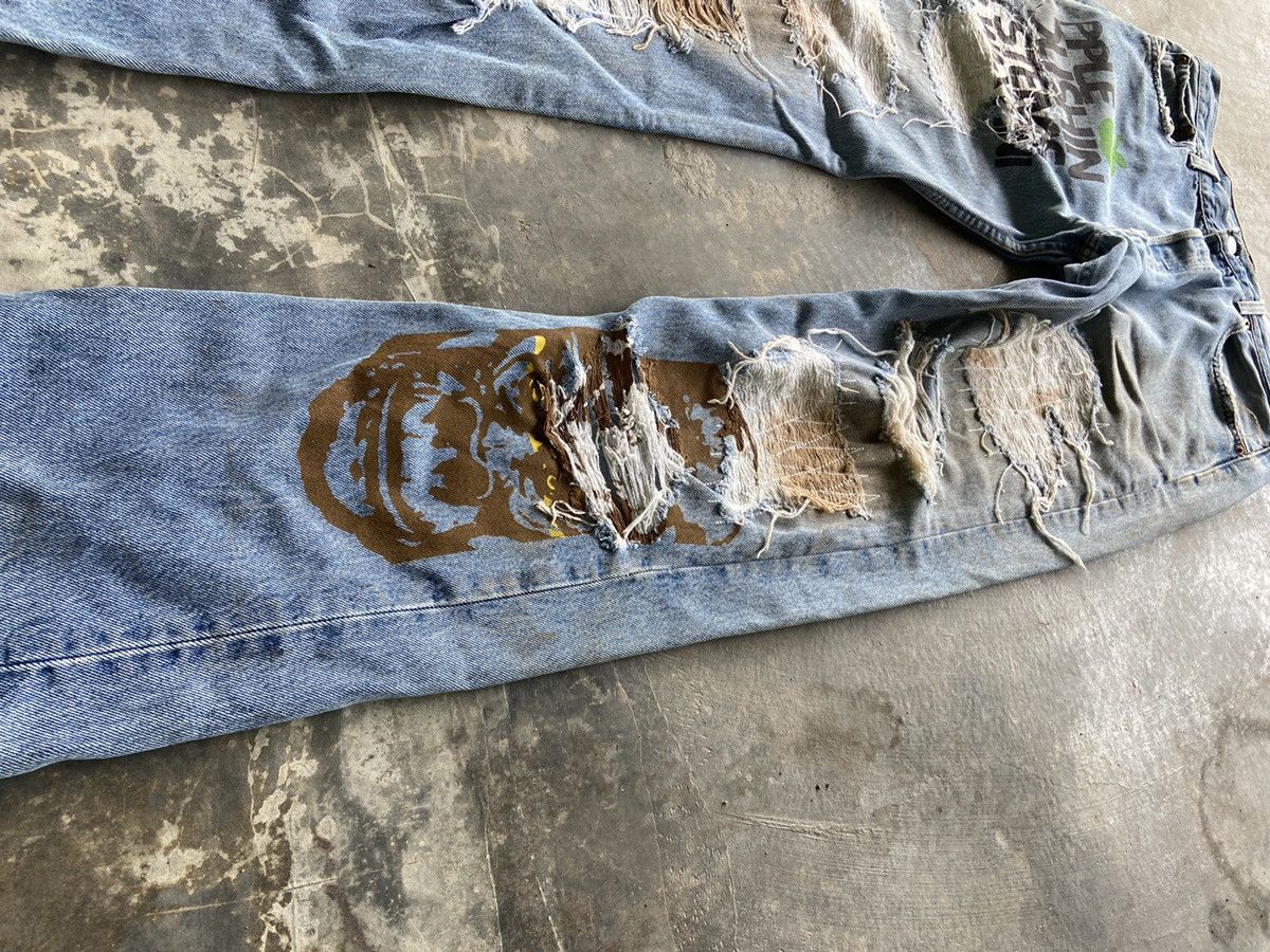 Hysteric Glamour × Levi's Sample Levis Kapital Inspired Denim Size US 33 - 17 Thumbnail