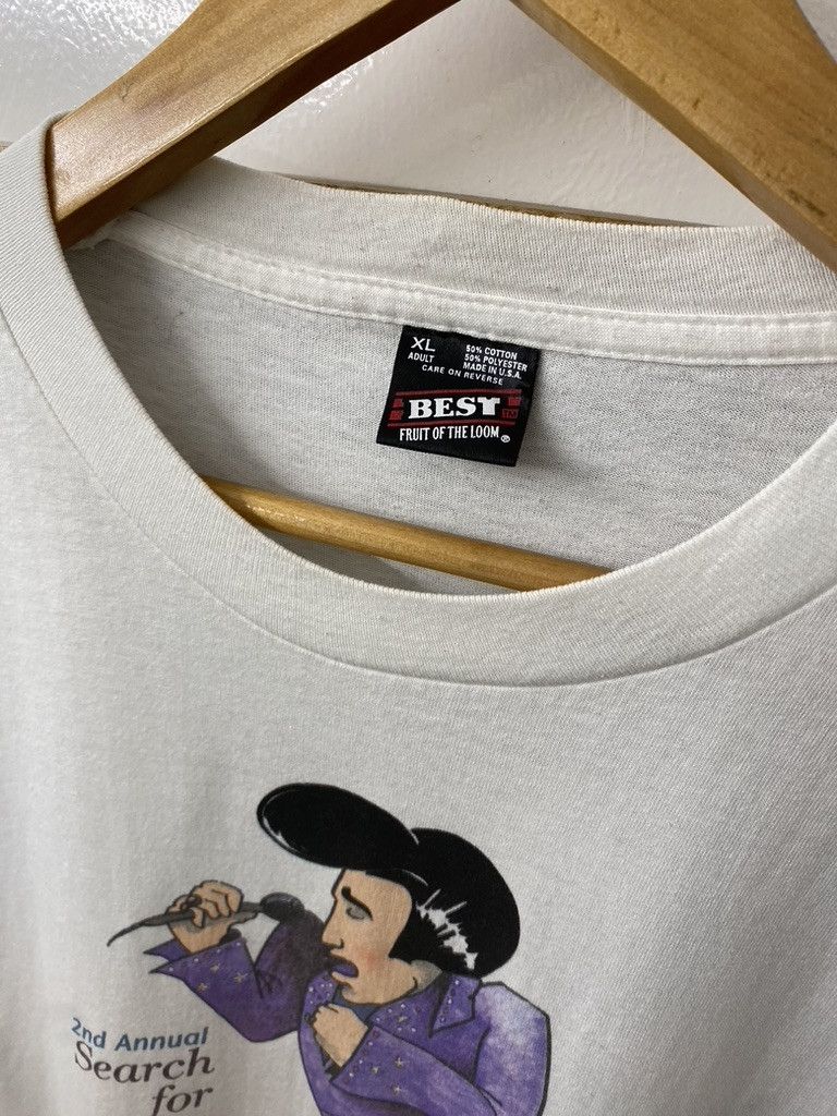 Fruit Of The Loom 80s Vintage Search For Elvis Presley Souvenir T